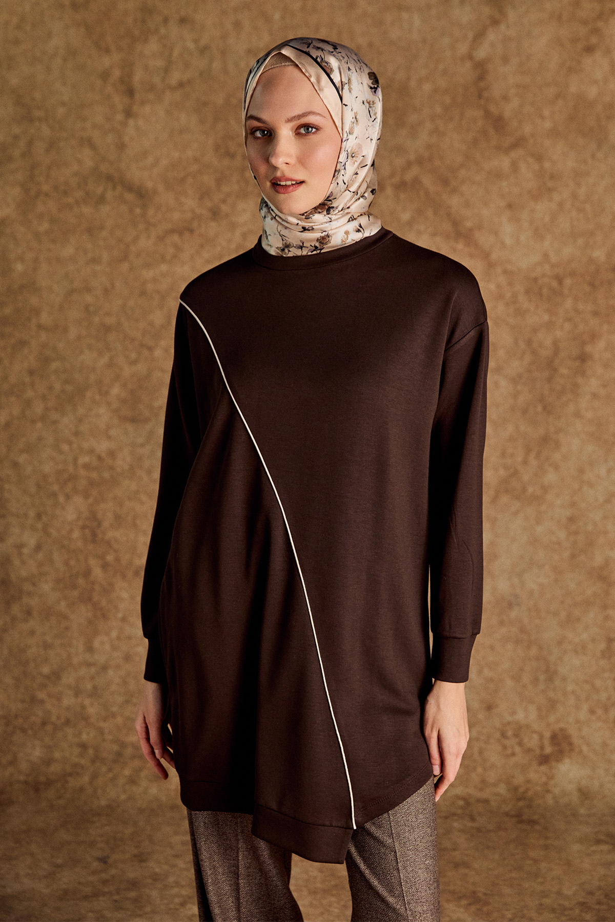 Asimetrik Modal Oversize Tunik
