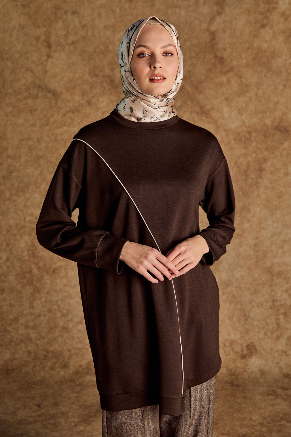 Asimetrik Modal Oversize Tunik