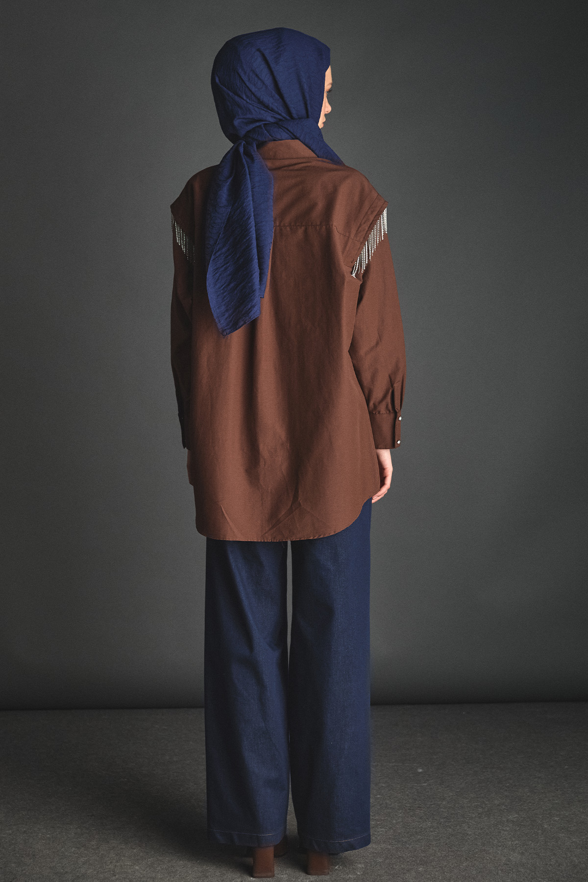 Sarkıt Taşlı Spor Şık Tunik