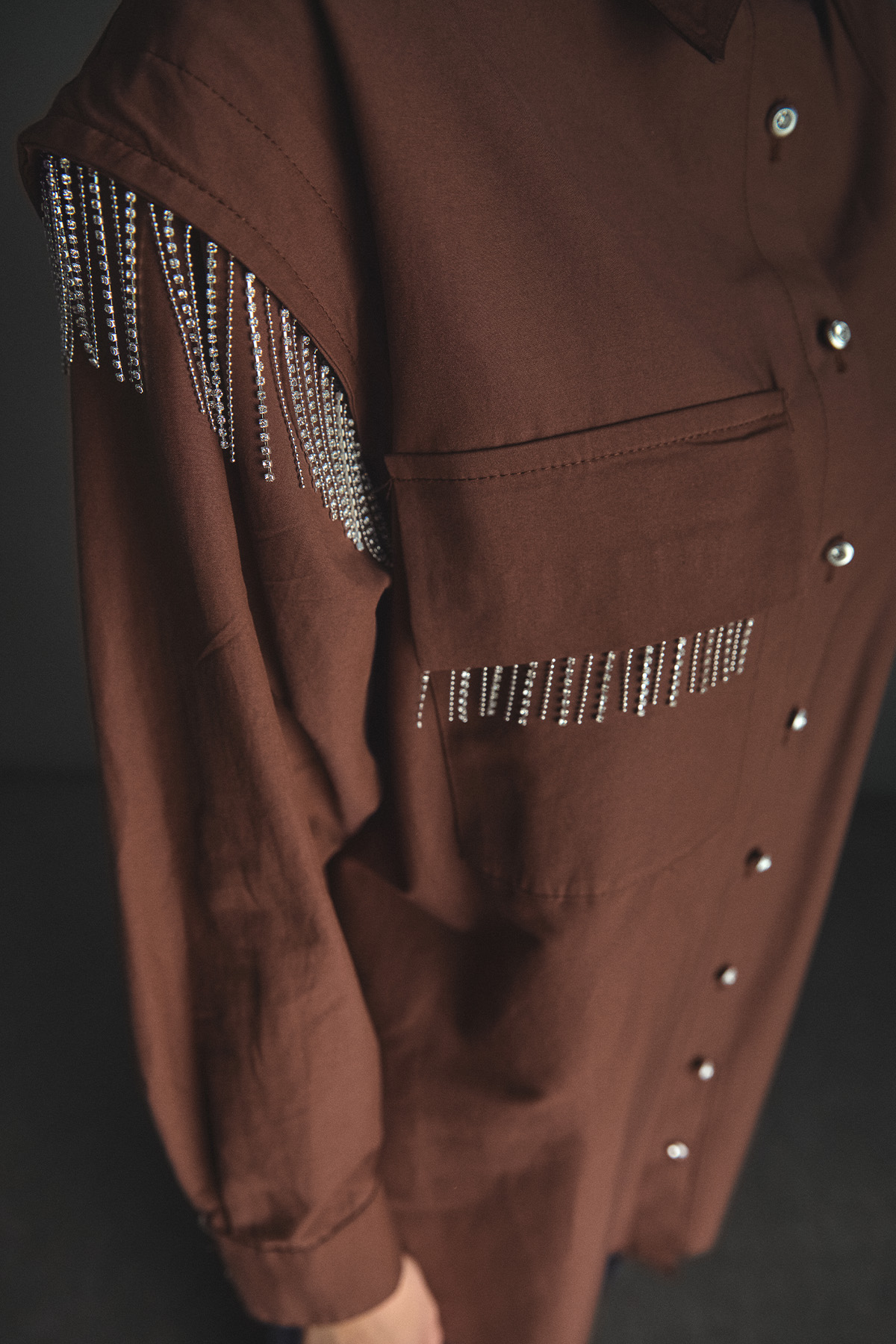 Sarkıt Taşlı Spor Şık Tunik