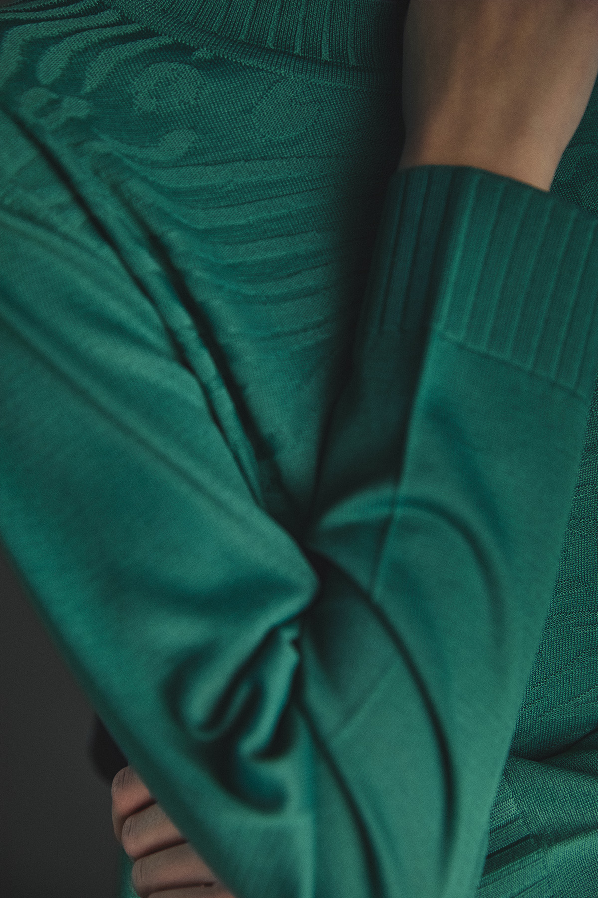 Karma Desenli Triko Tunik