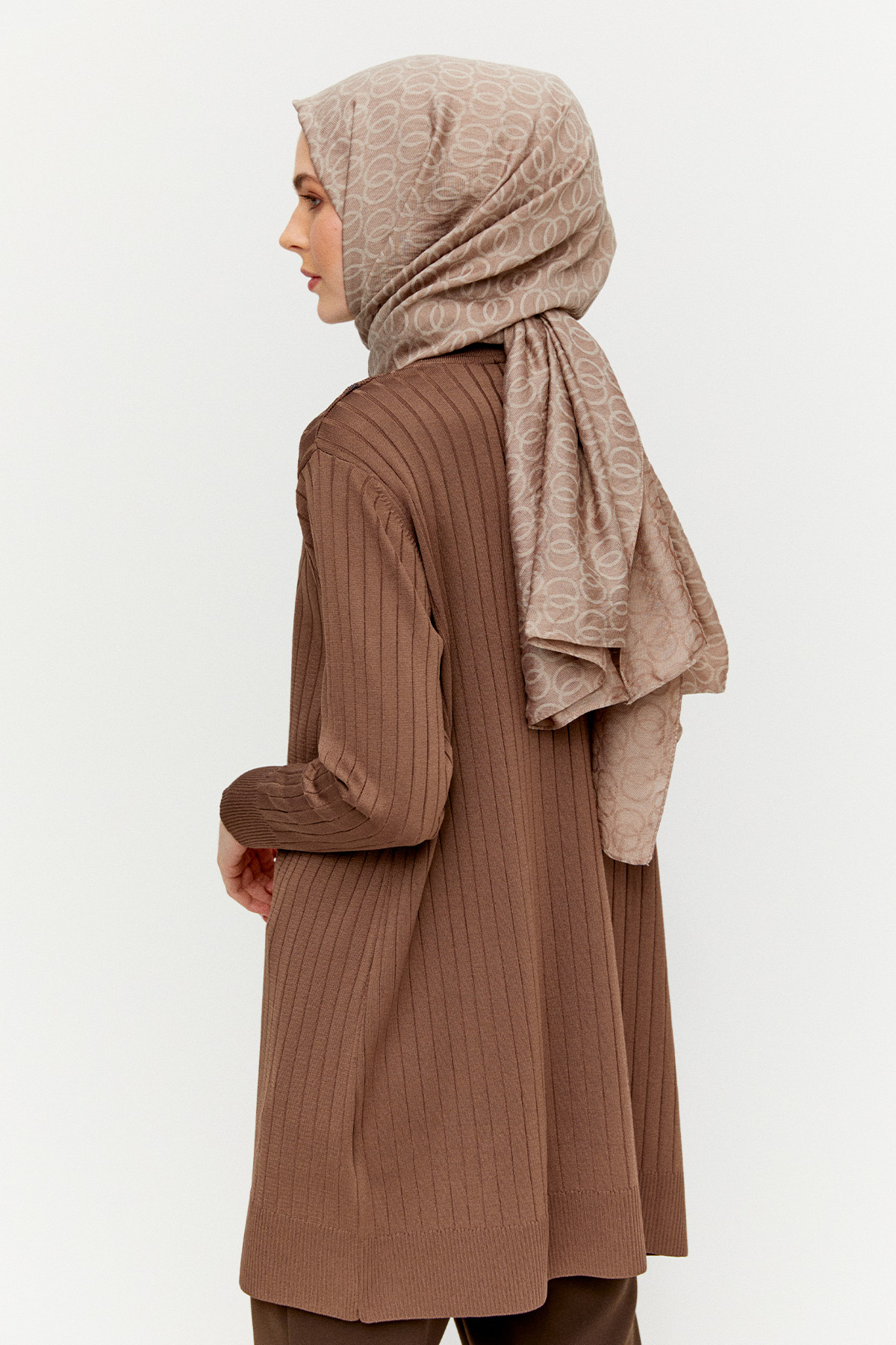 Leopar Desenli Sim Detaylı Tunik