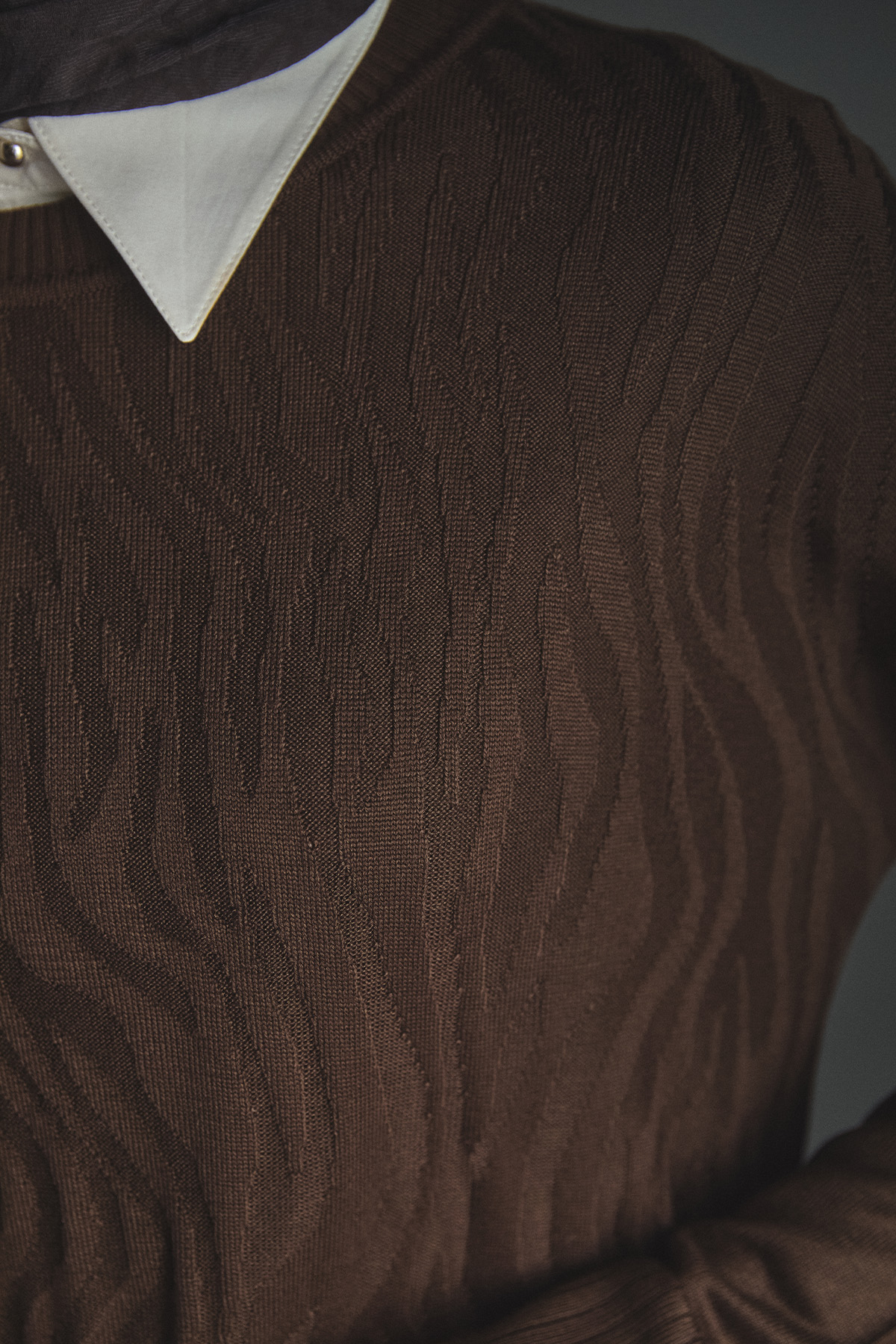 Zebra Desenli Triko Tunik