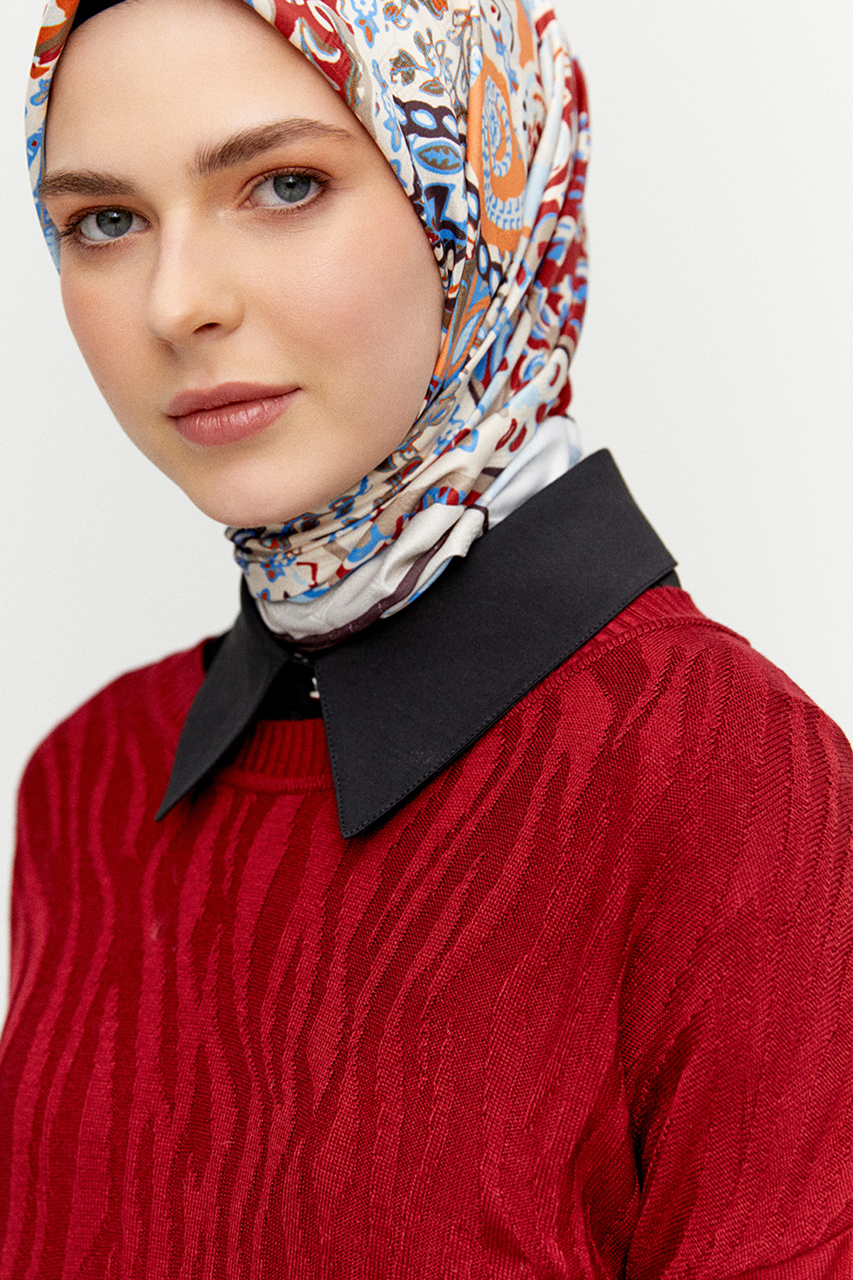 Zebra Desenli Triko Tunik