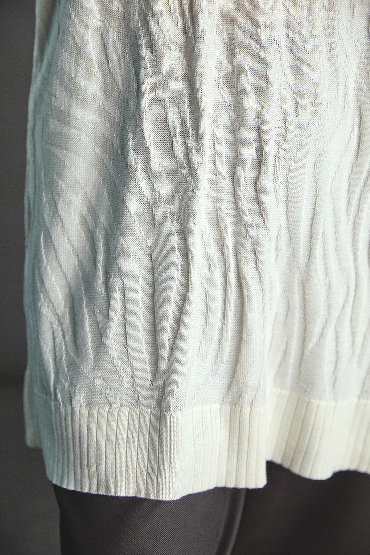 Zebra Desenli Triko Tunik