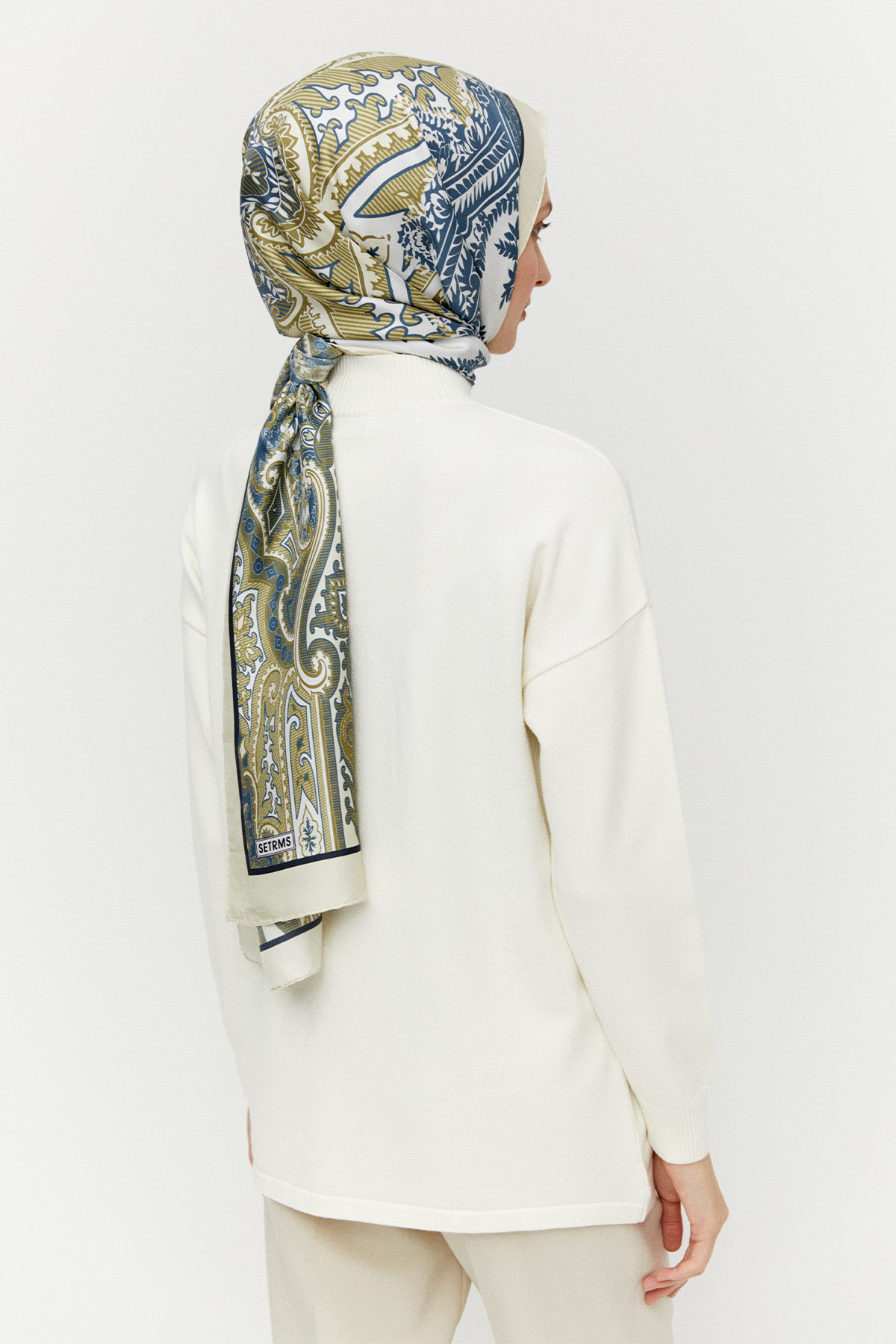 Asimetrik Kesim Basic Triko Tunik