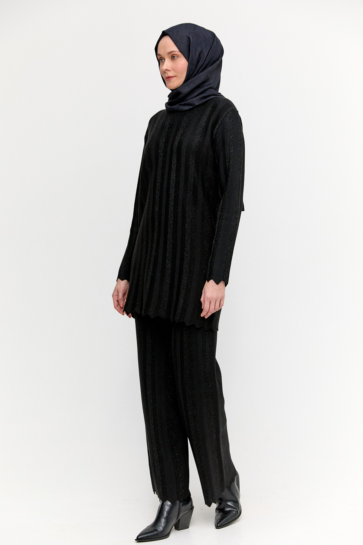 Simli Triko Tunik, Tesettür Giyim