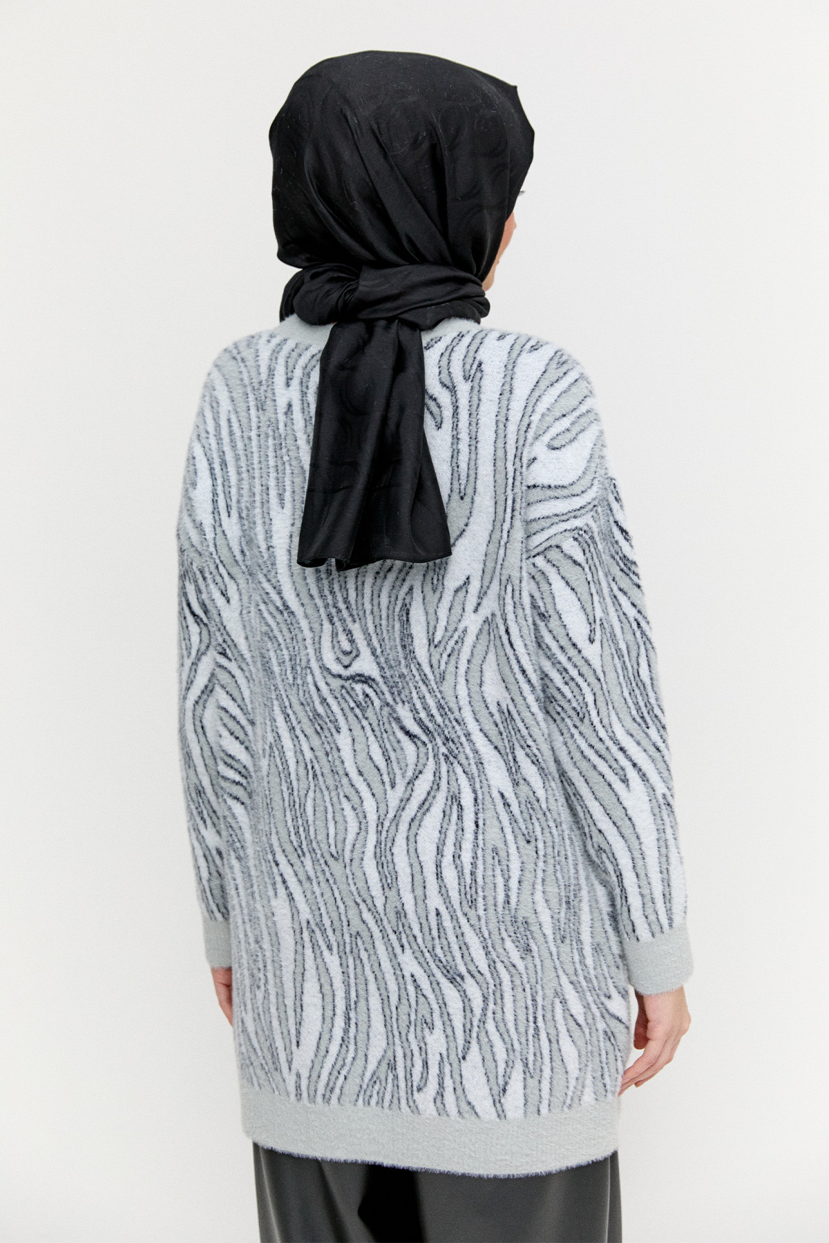 Desenli Triko Tunik, Tesettür Giyim