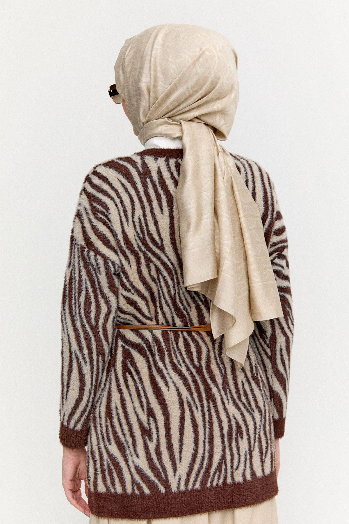 Desenli Triko Tunik, Tesettür Giyim