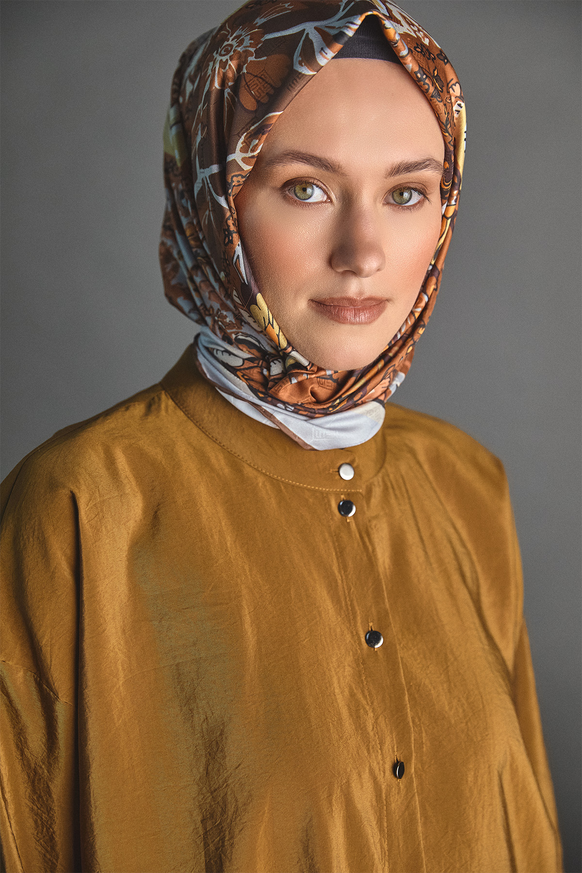 Hakim Yakalı Düşük Omuz Paraşüt Tunik