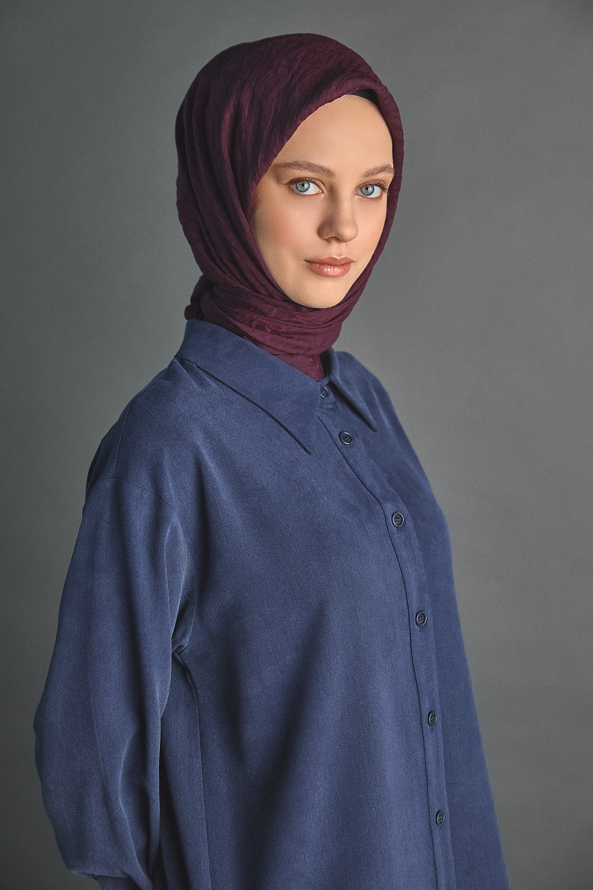 Nakış Desenli Bağcık Detaylı Tunik