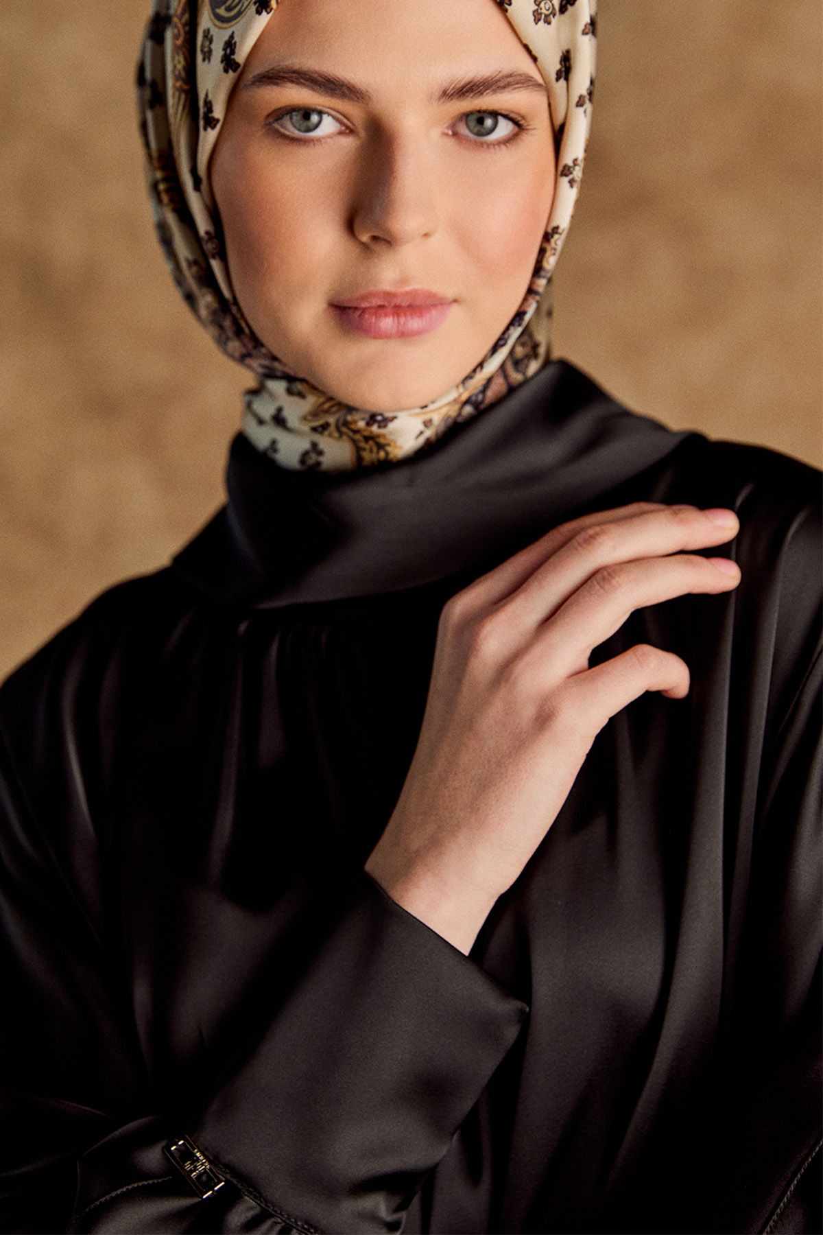 Saten Oversize İkili Takım