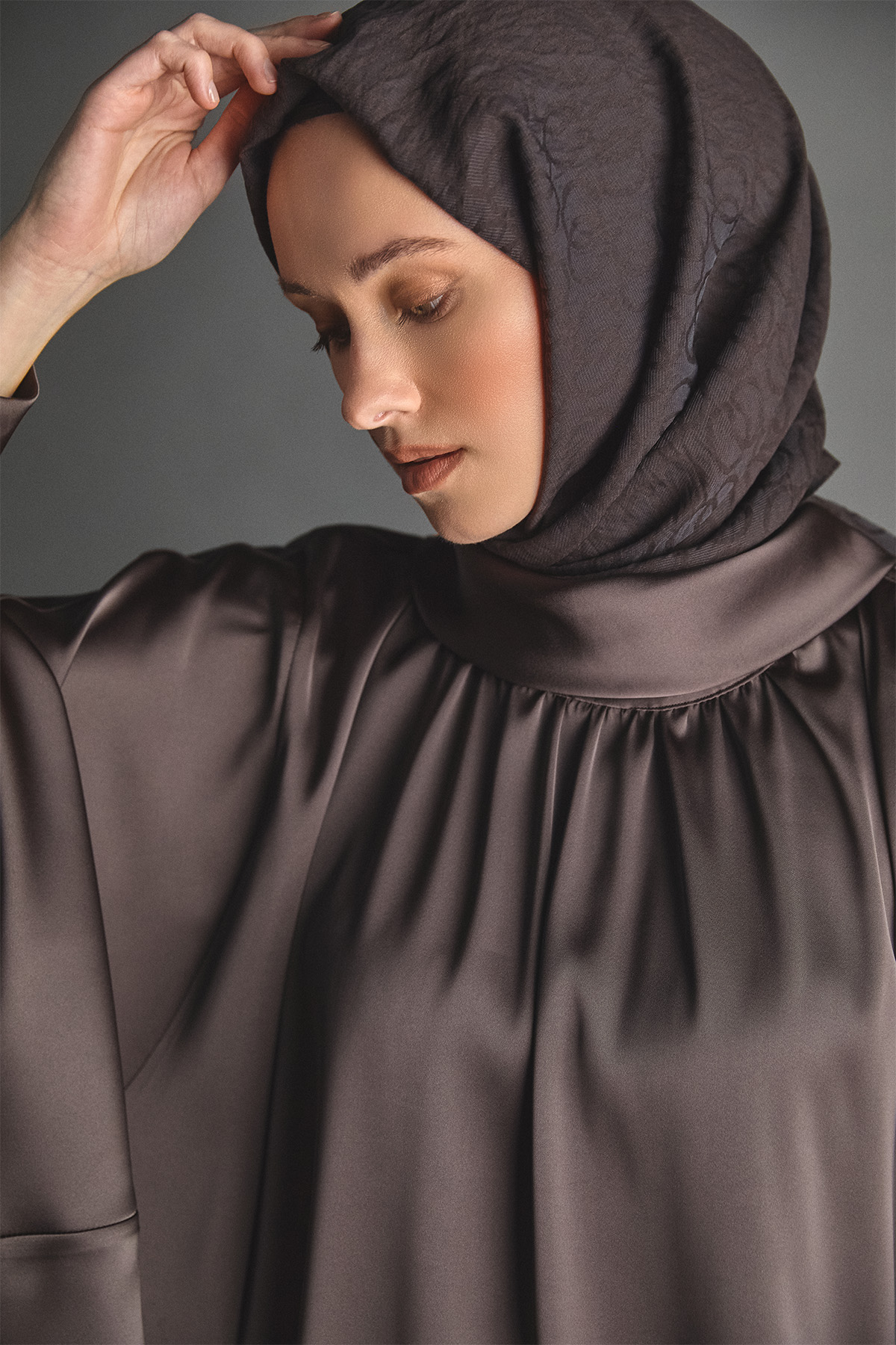 Saten Oversize İkili Takım