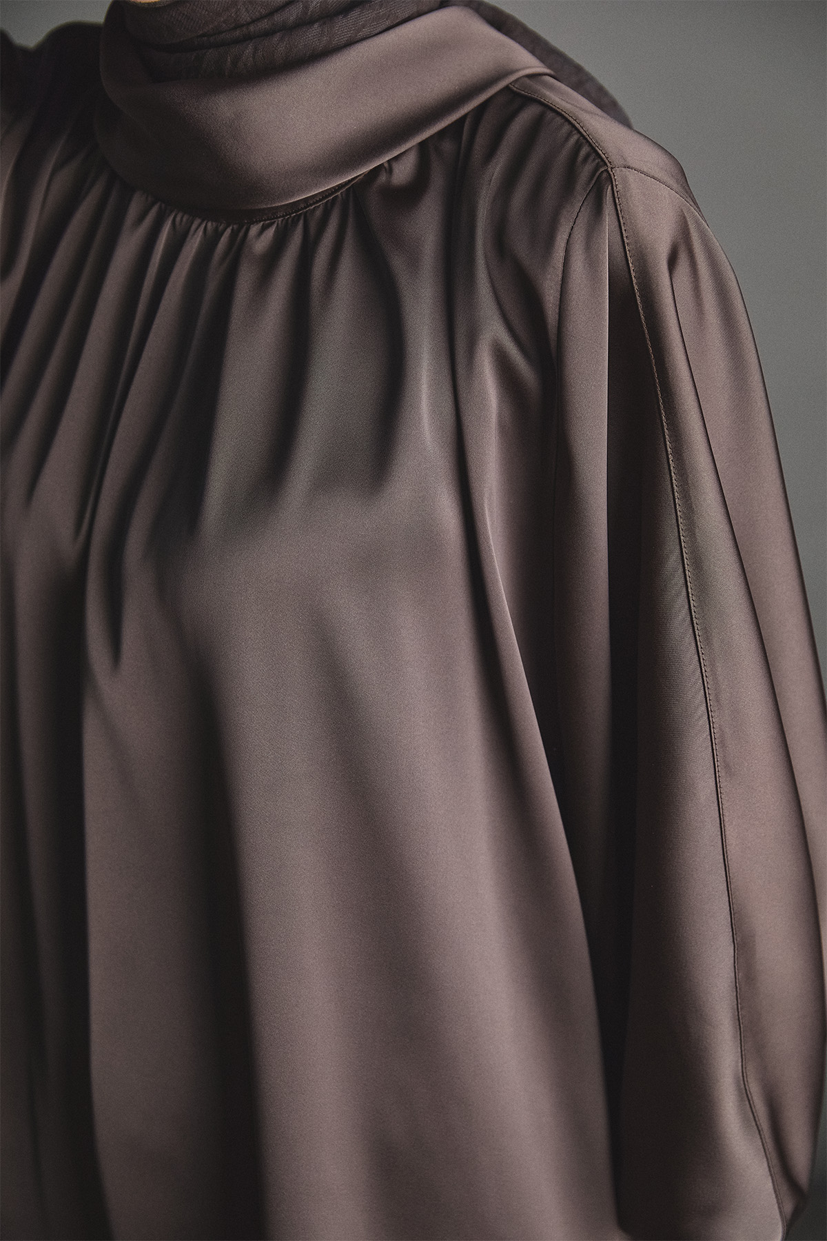 Saten Oversize İkili Takım