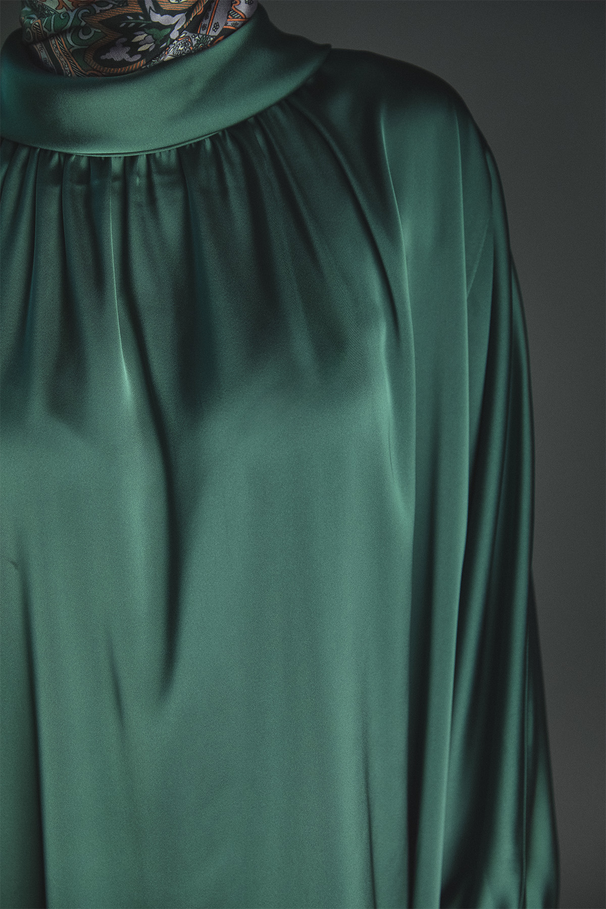 Saten Oversize İkili Takım