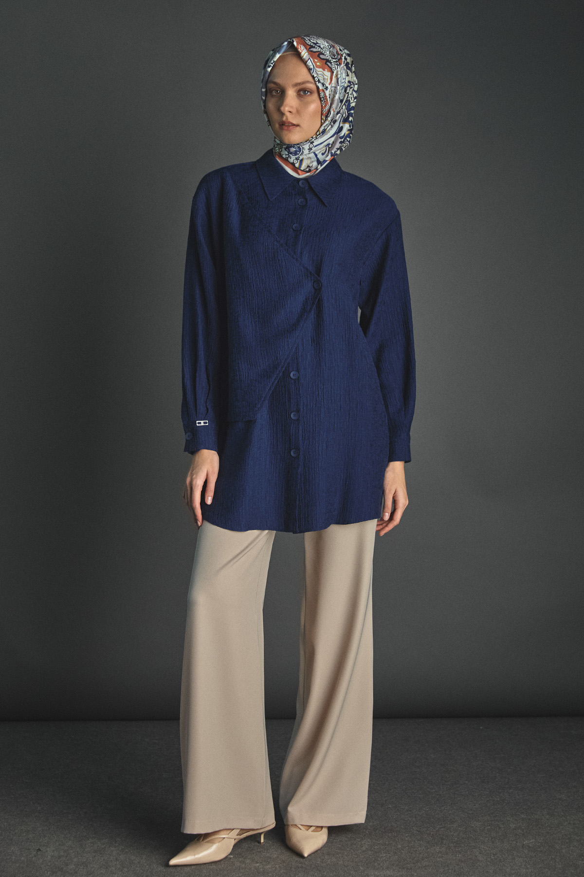 İliklenebilir Parçalı Tunik