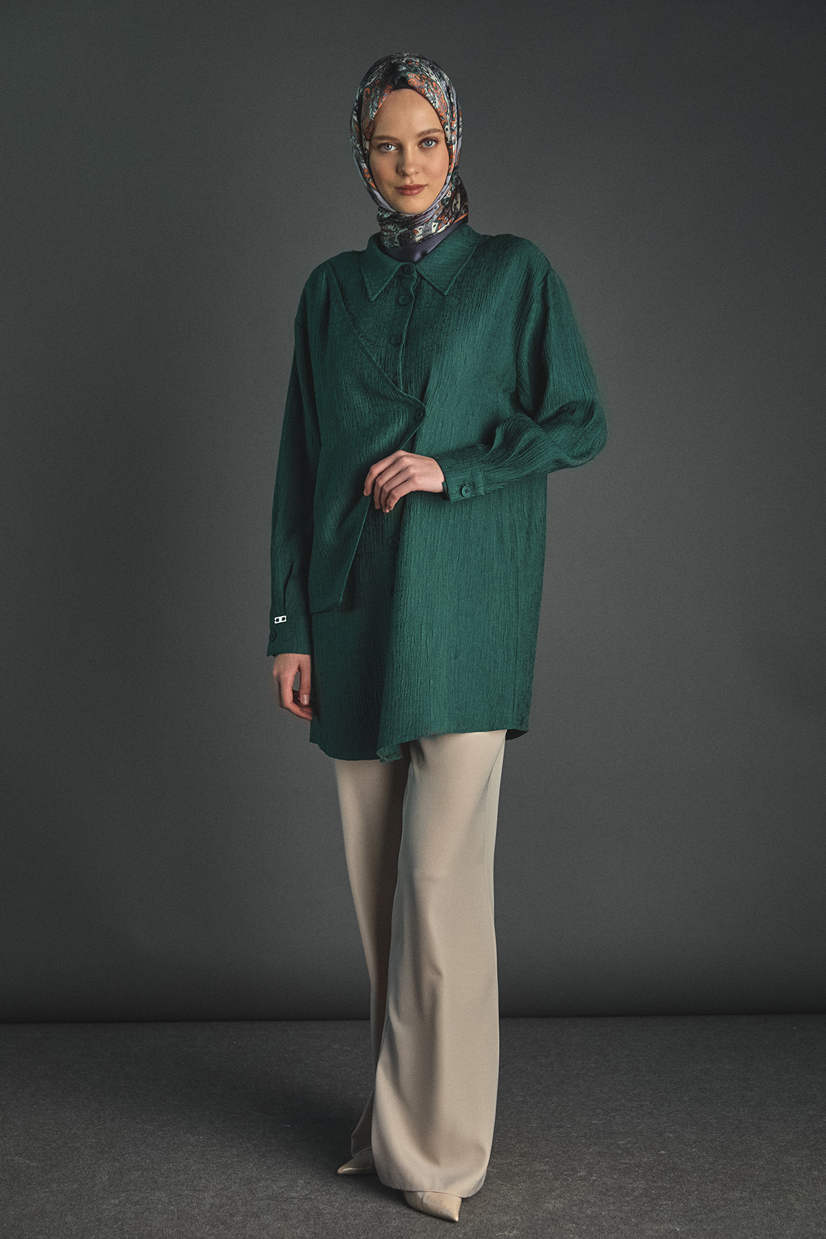 İliklenebilir Parçalı Tunik