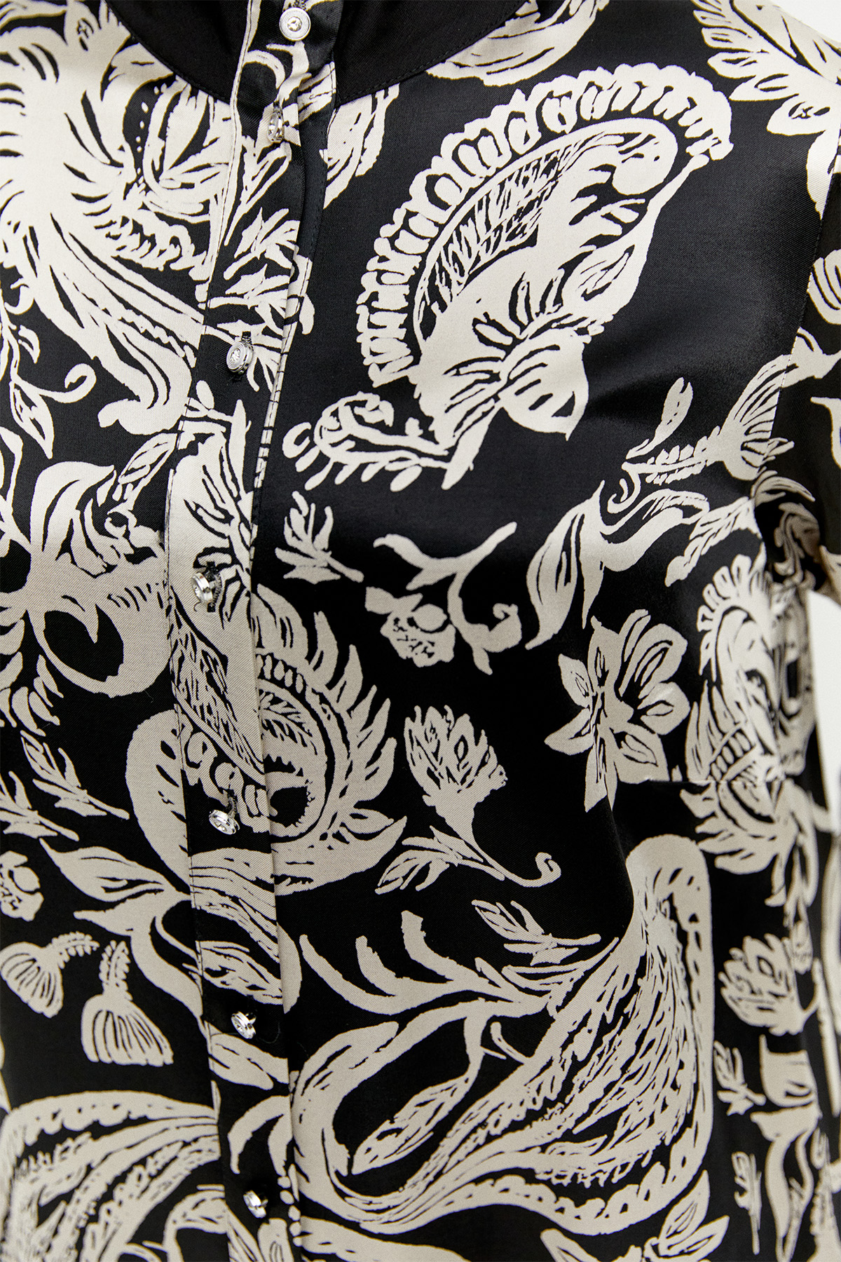 Önü Kısa Arkası Uzun Desenli Tunik