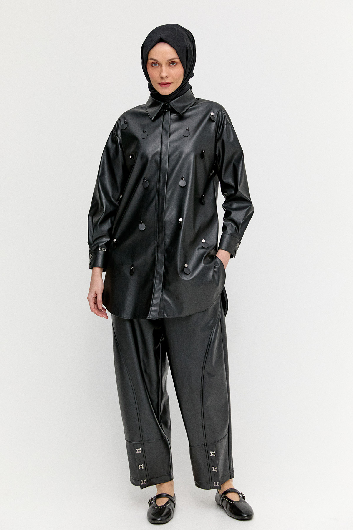 Suni Deri Tunik, Tesettür Giyim
