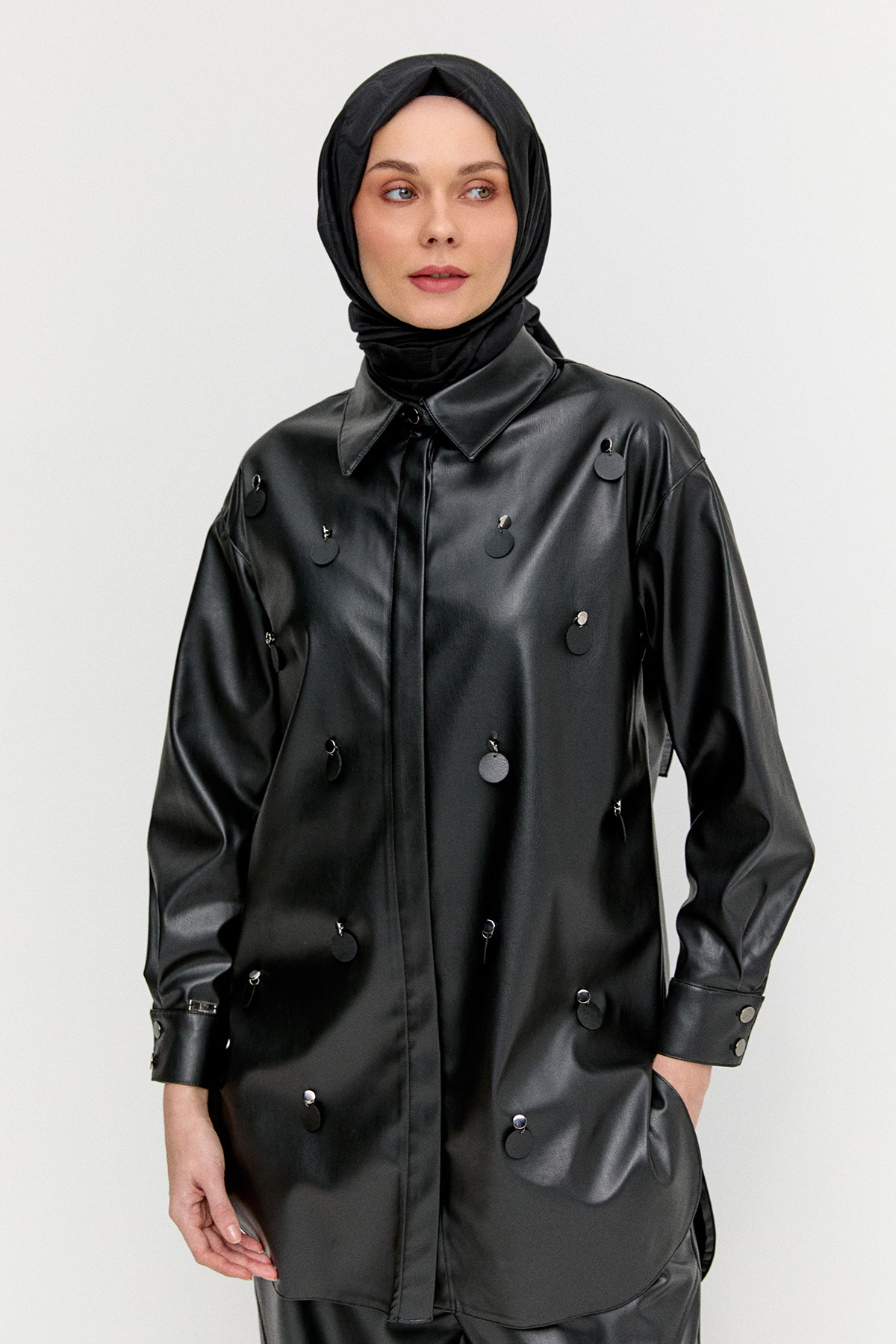 Suni Deri Tunik, Tesettür Giyim