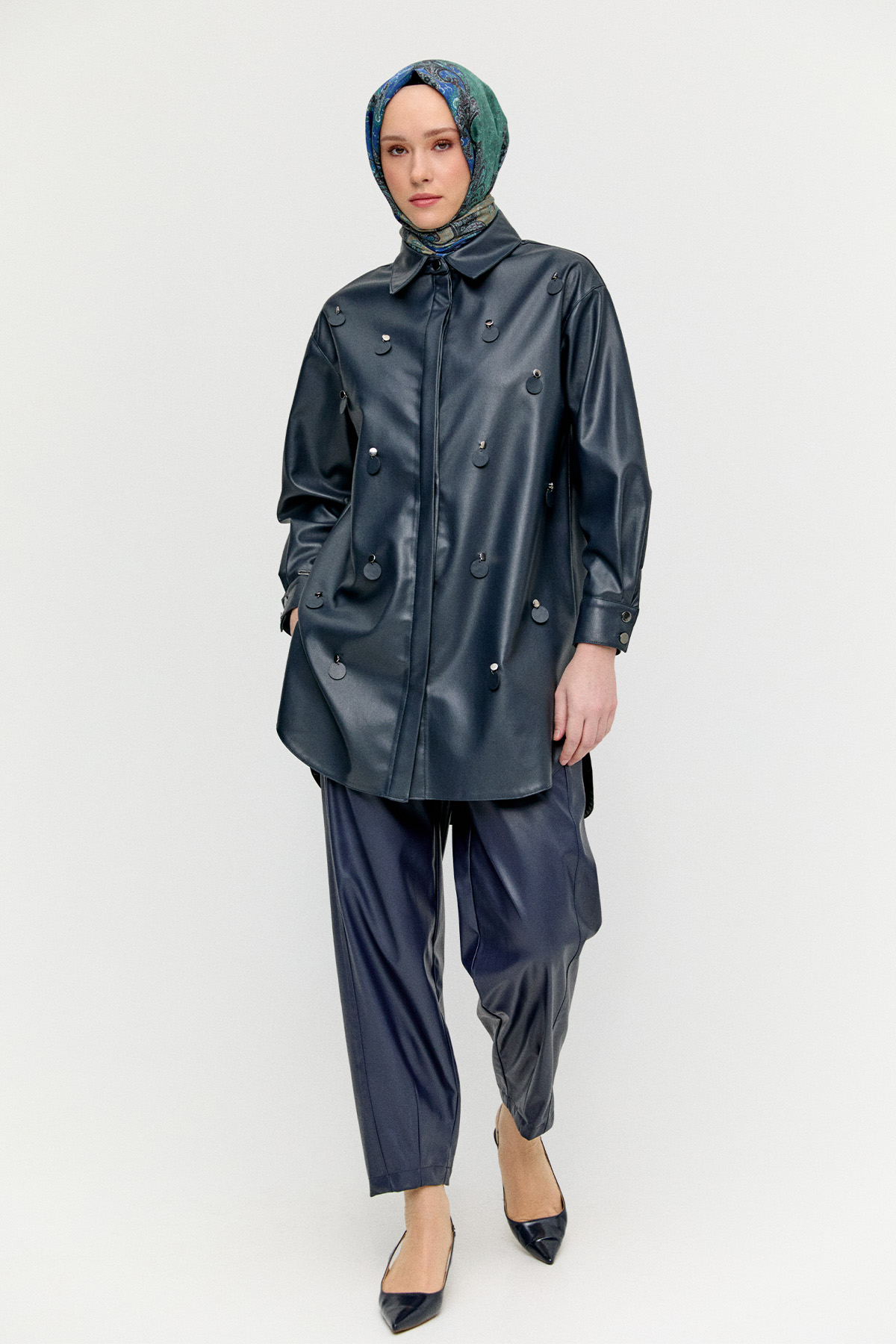 Suni Deri Tunik, Tesettür Giyim