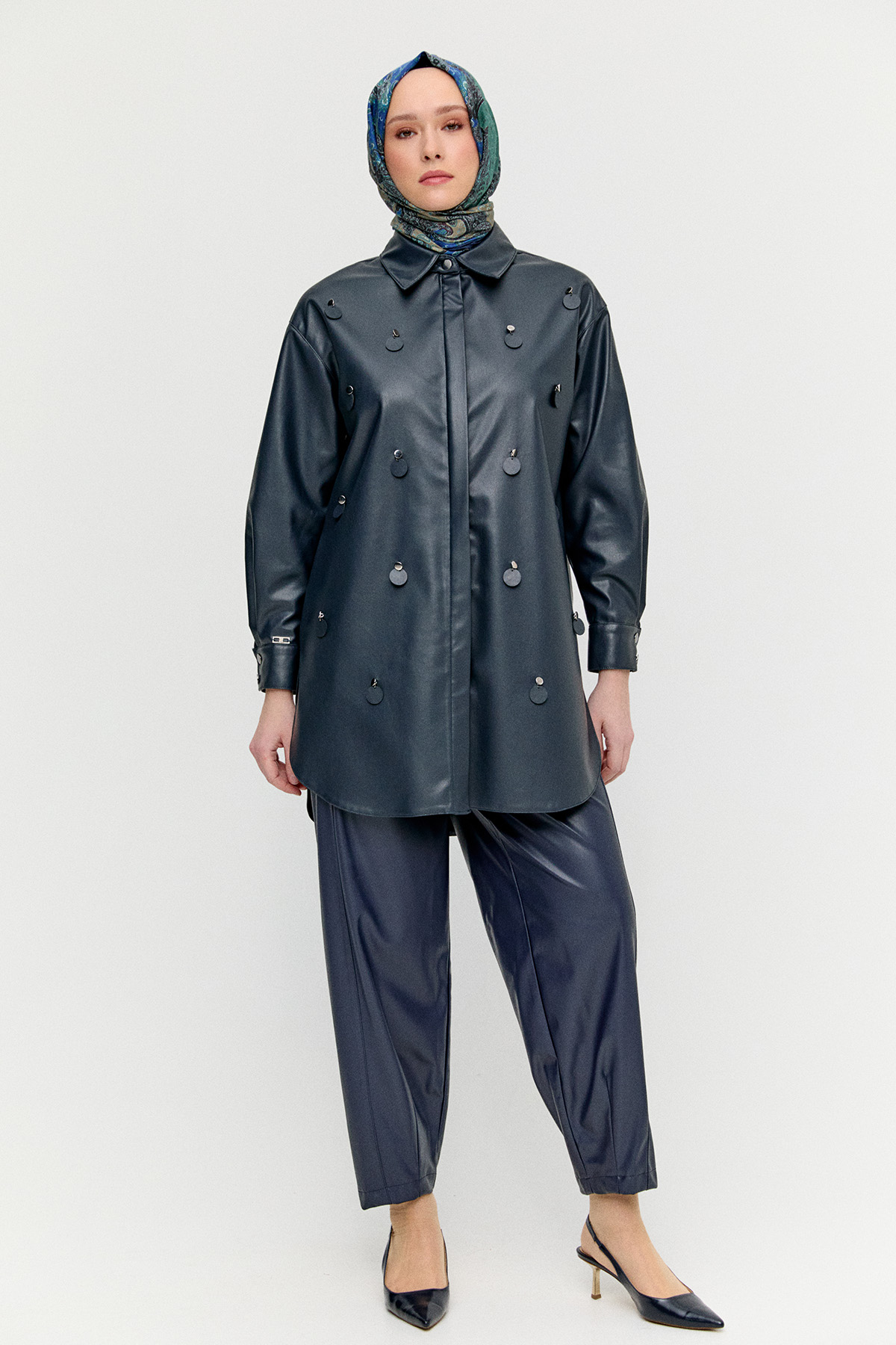 Suni Deri Tunik, Tesettür Giyim