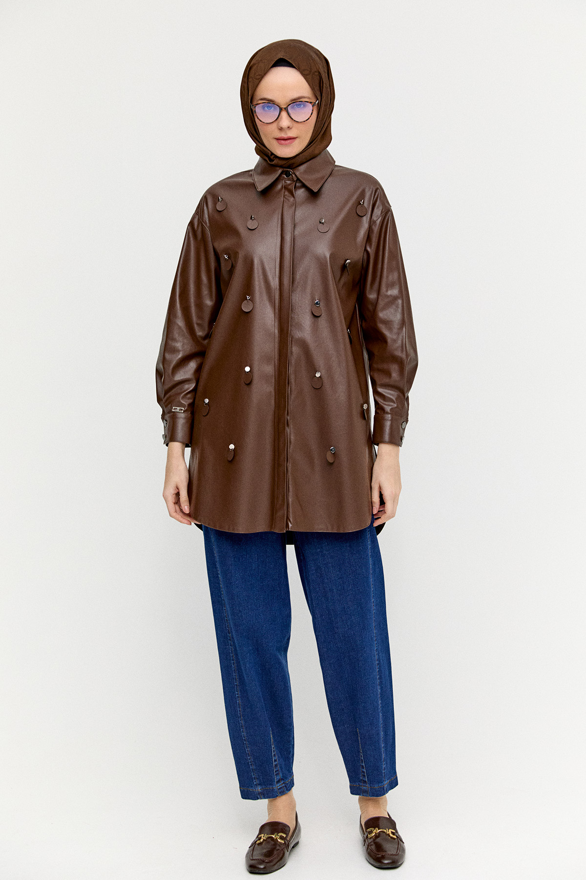 Suni Deri Tunik, Tesettür Giyim