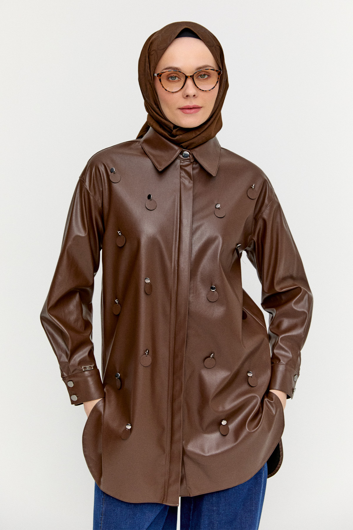 Suni Deri Tunik, Tesettür Giyim