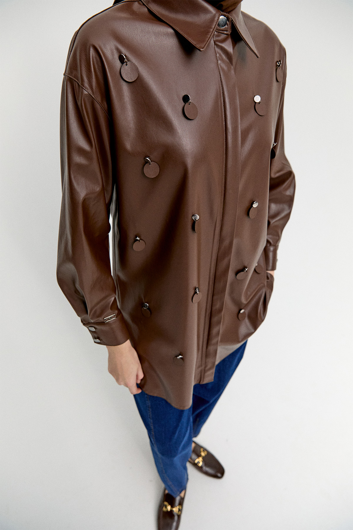 Suni Deri Tunik, Tesettür Giyim