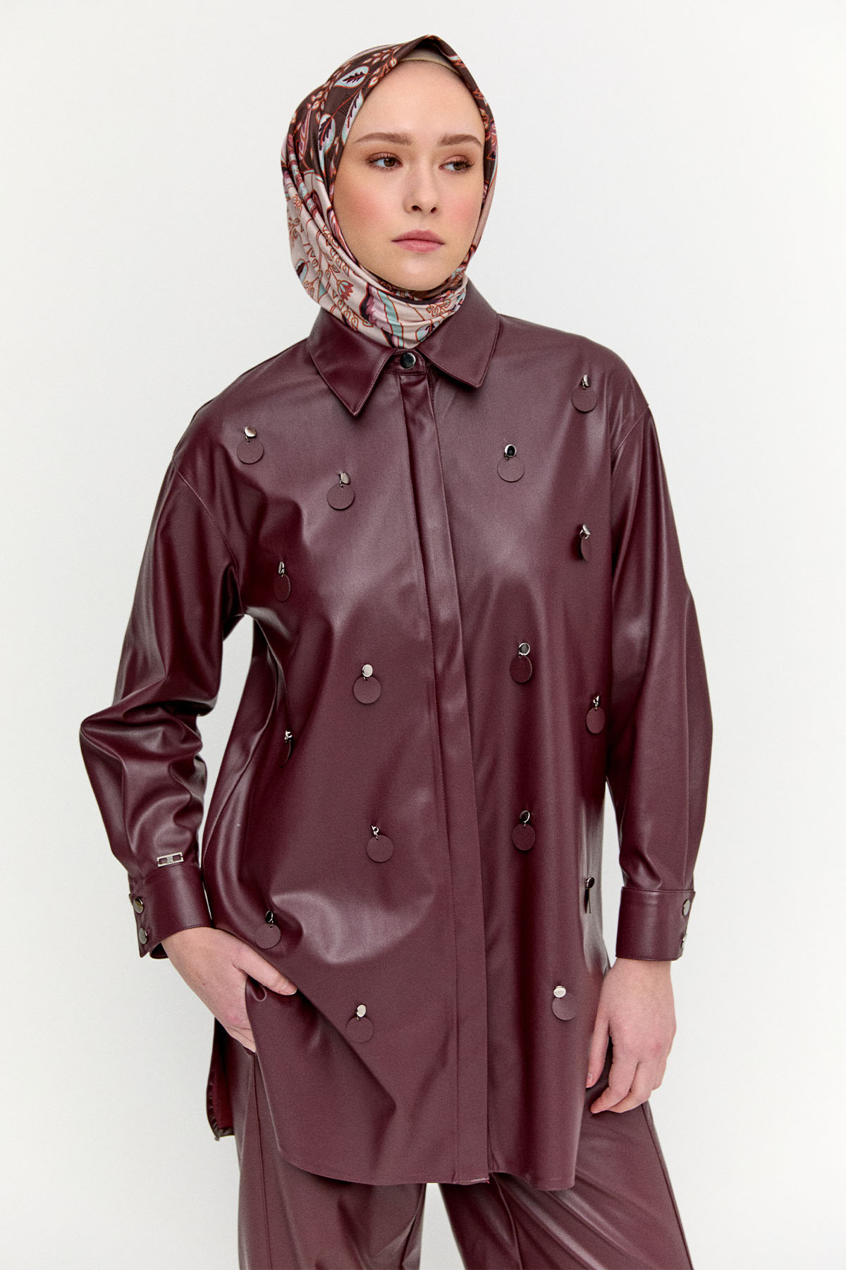 Suni Deri Tunik, Tesettür Giyim