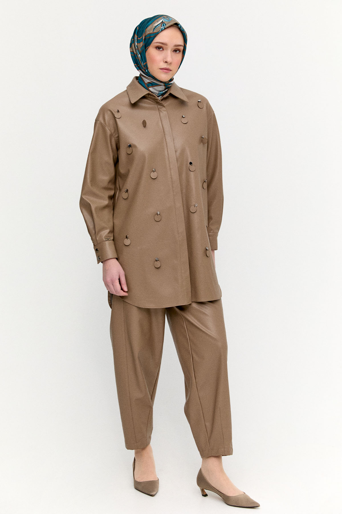 Suni Deri Tunik, Tesettür Giyim