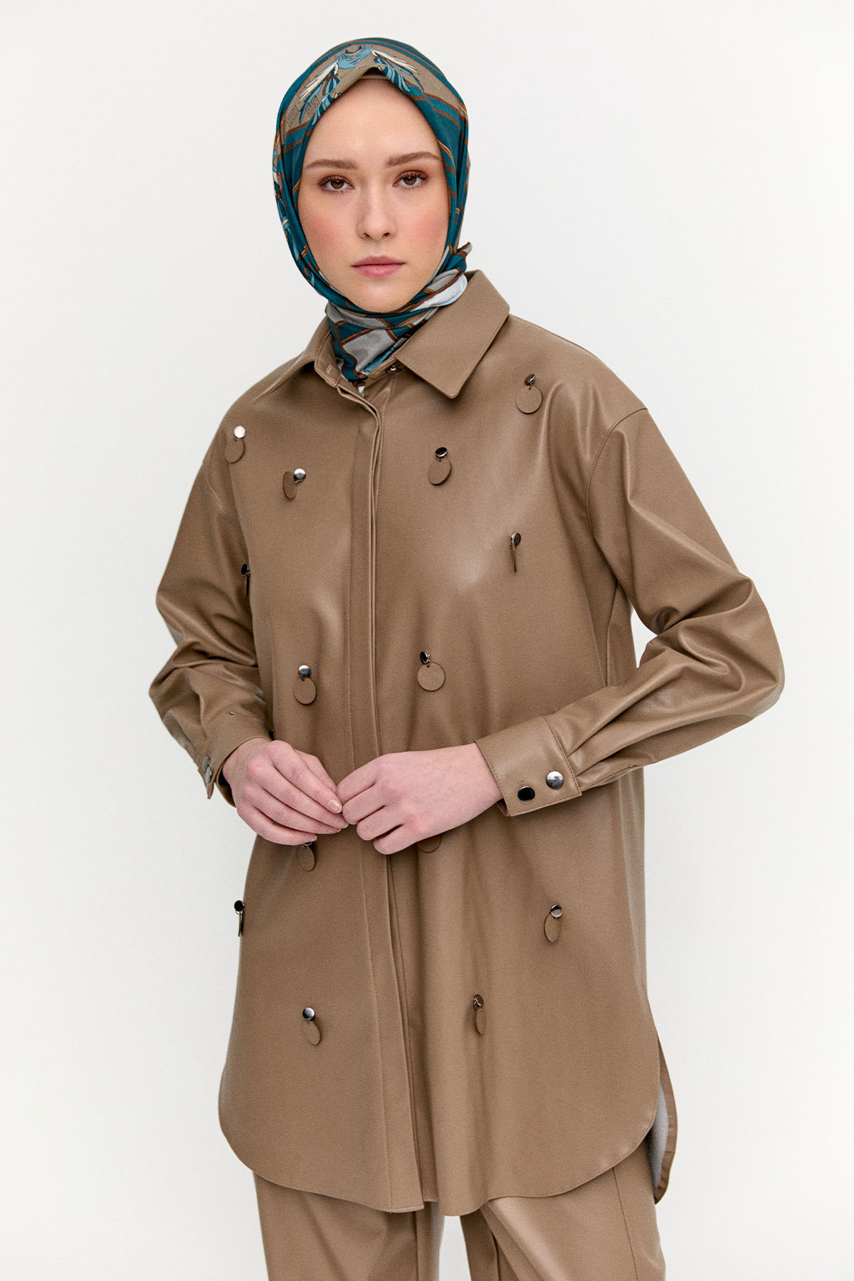 Suni Deri Tunik, Tesettür Giyim