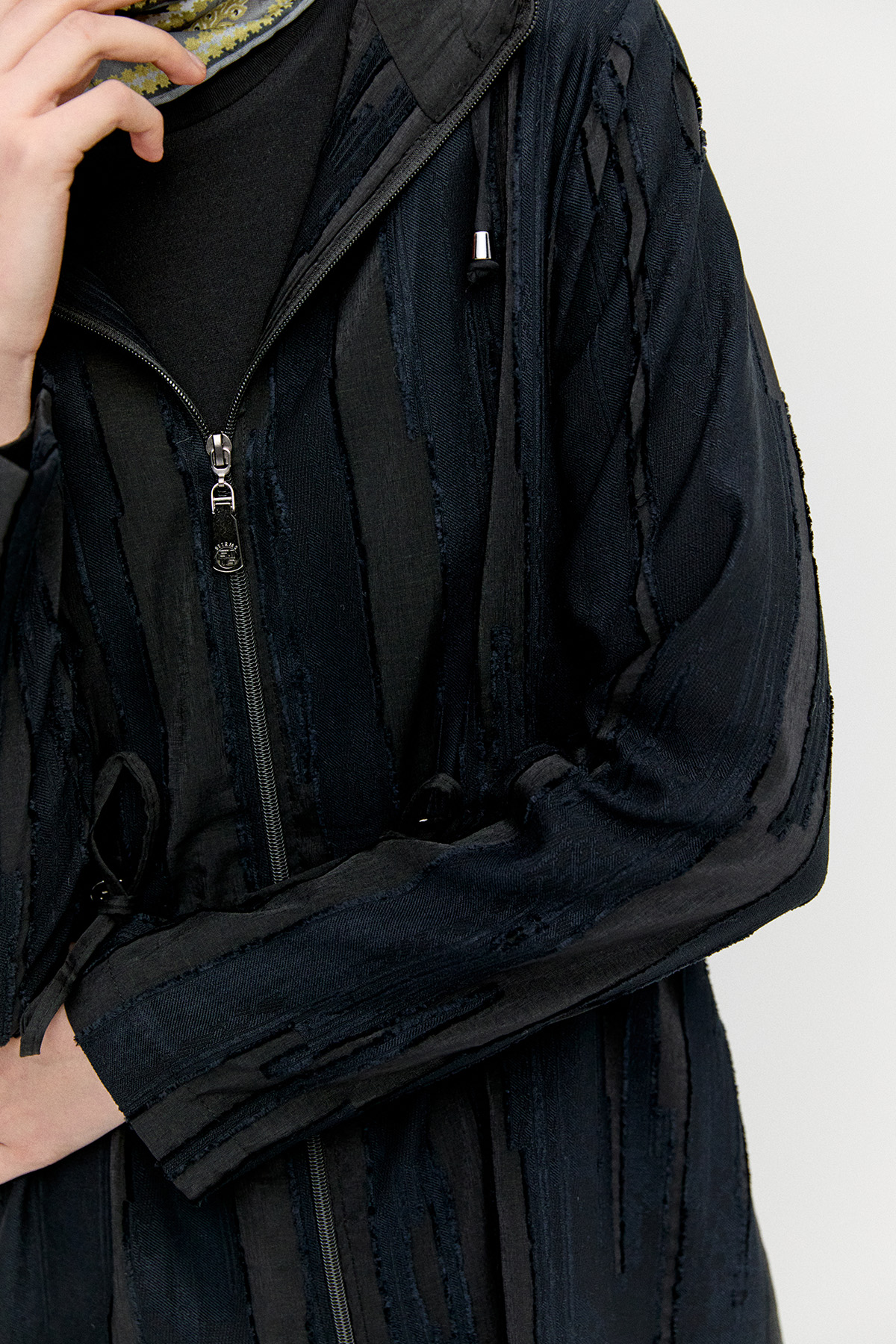 Tunikli Dokulu Kap Twinset, Tesettür Giyim