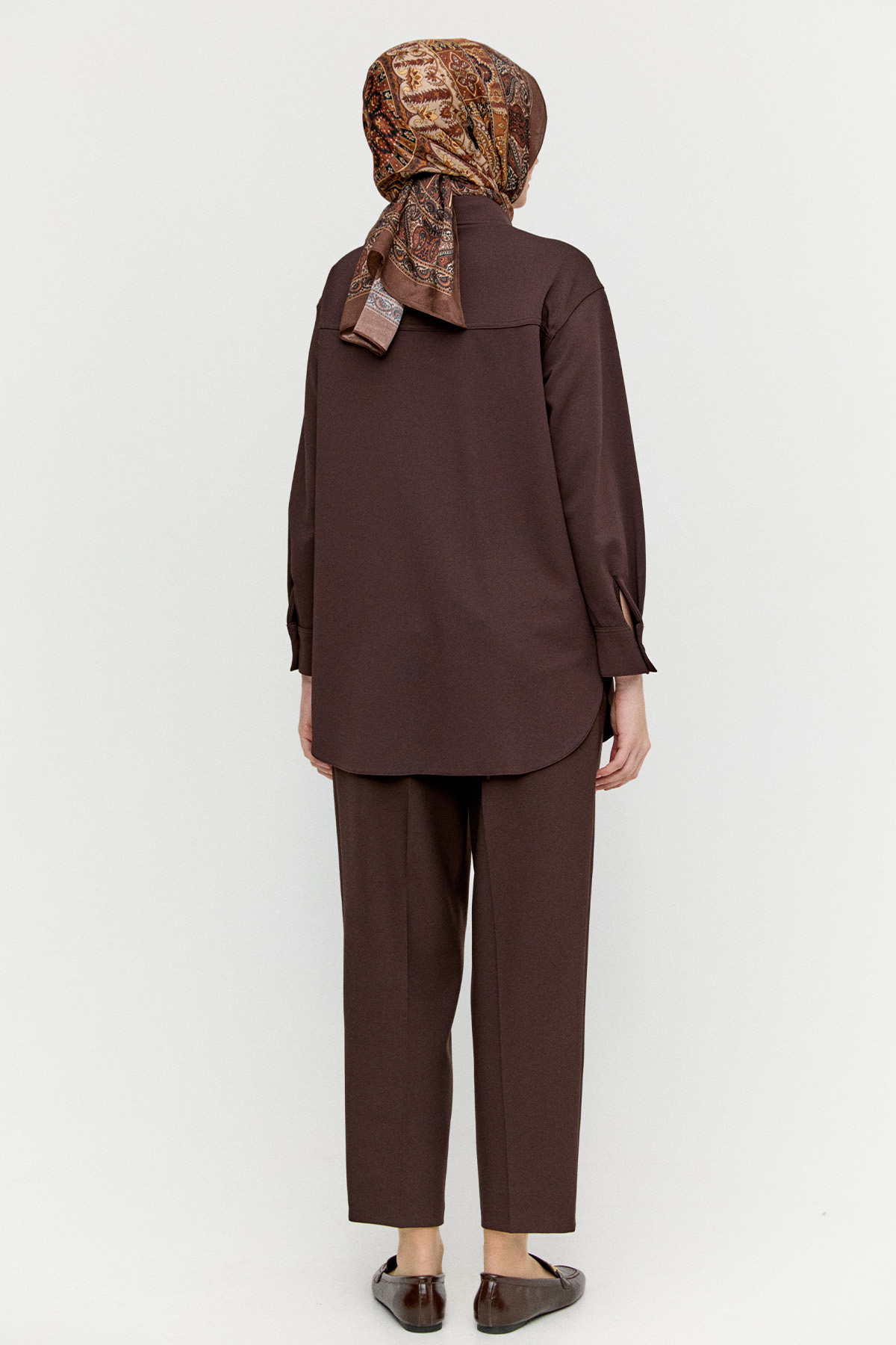 Çift Cepli Oversize Tunik, Tesettür Giyim