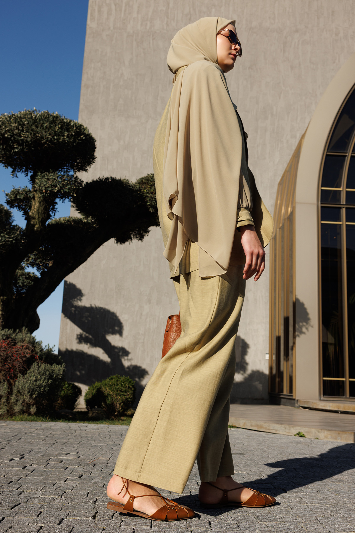 Şifon Kollu Ceket, Tesettür Giyim