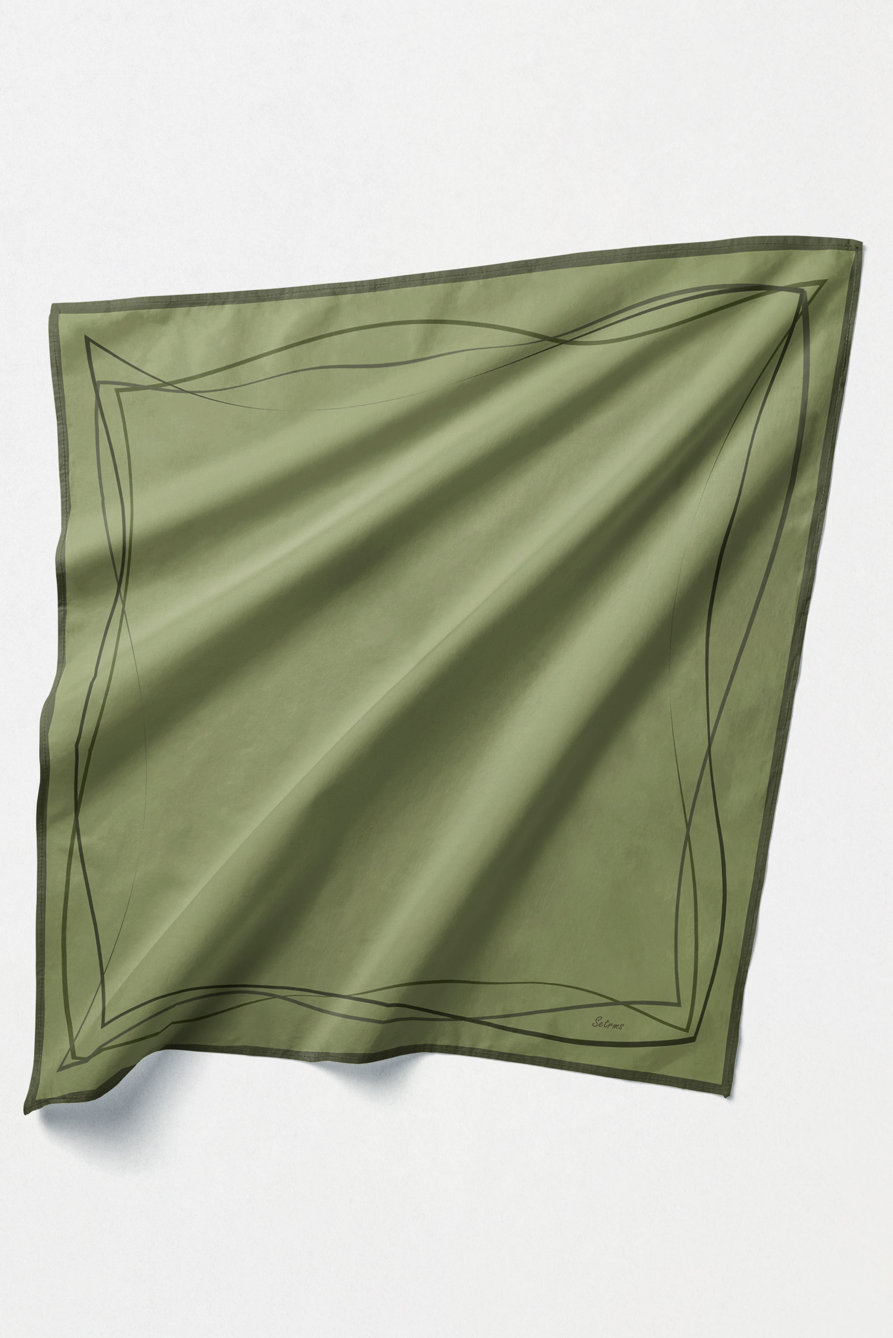 Çerçeveli Sura İpek Eşarp, Tesettür Giyim