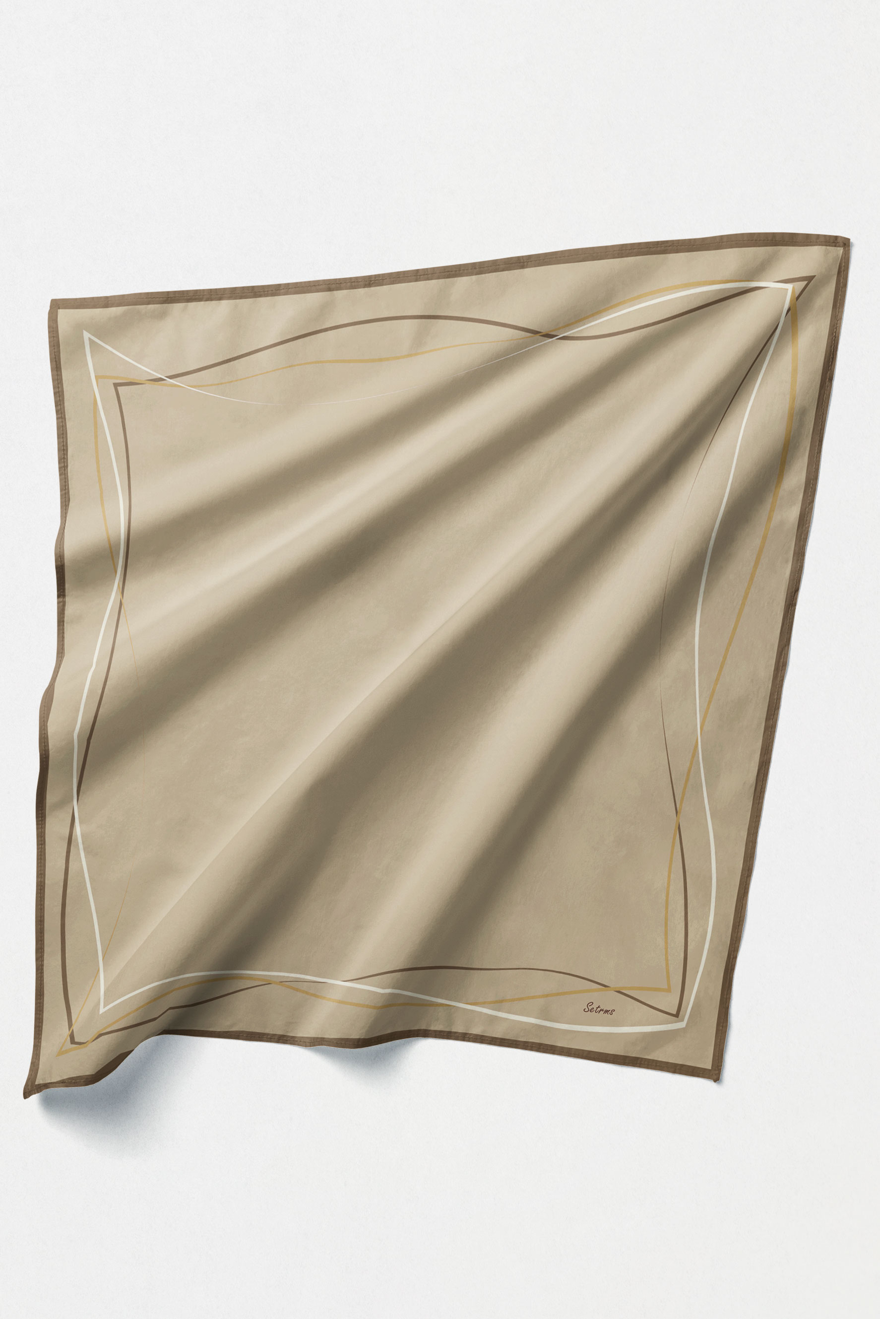 Çerçeveli Sura İpek Eşarp, Tesettür Giyim