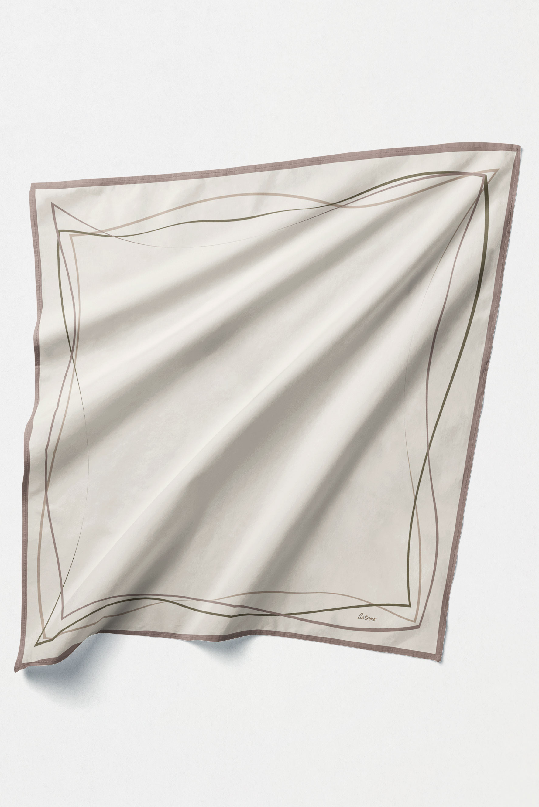 Çerçeveli Sura İpek Eşarp, Tesettür Giyim