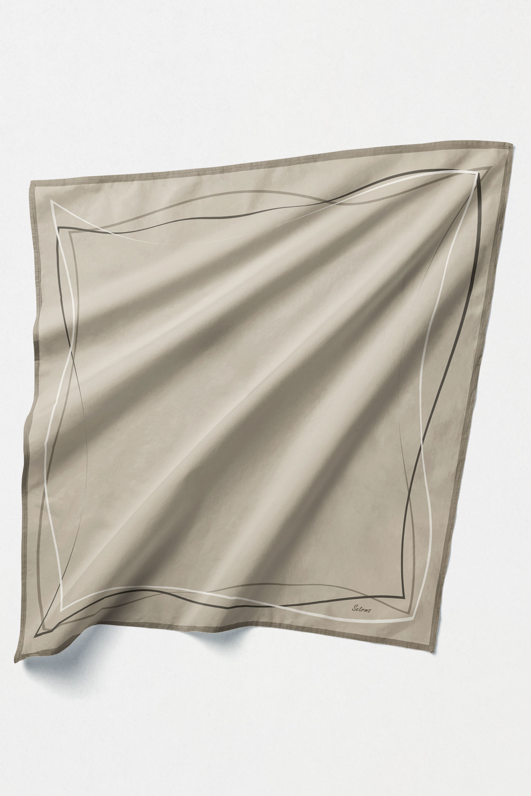 Çerçeveli Sura İpek Eşarp, Tesettür Giyim