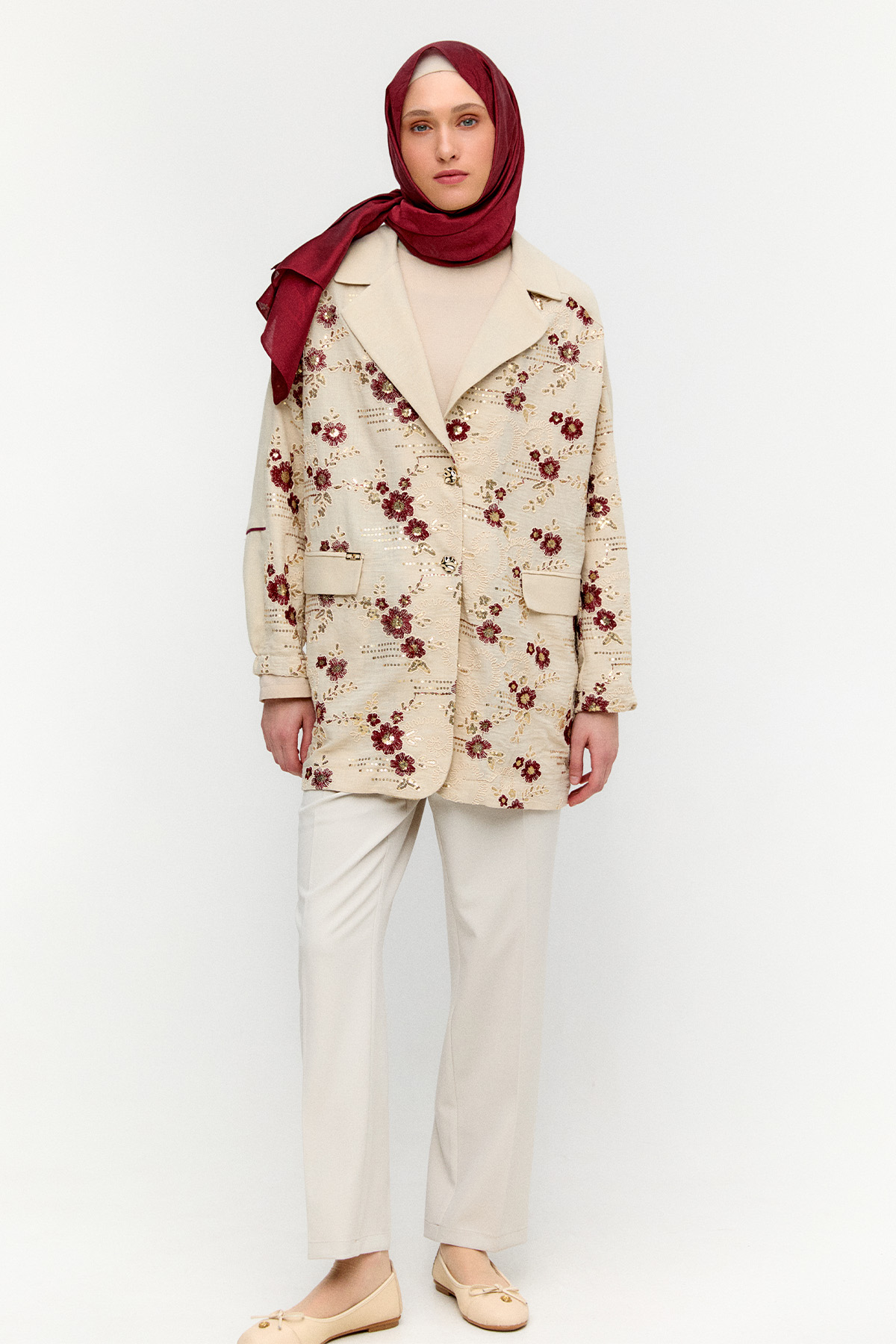 Boru Paça Büyük Beden Pantolon, Tesettür Giyim