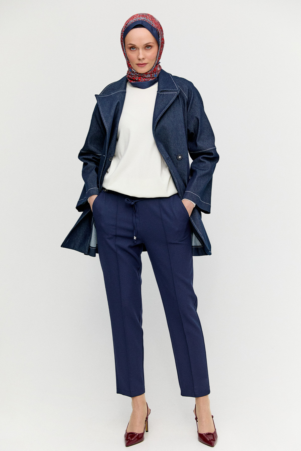 Havuç Kesim Pantolon, Tesettür Giyim