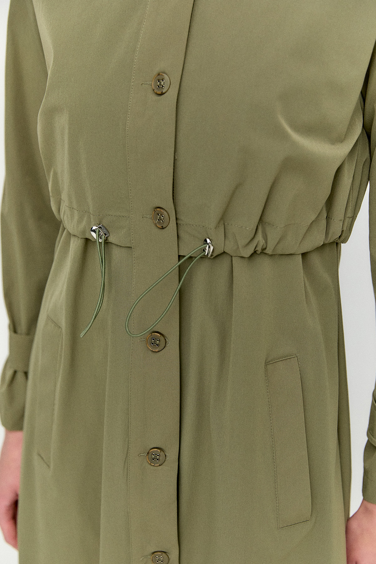 Stoper Detaylı Kap, Tesettür Giyim