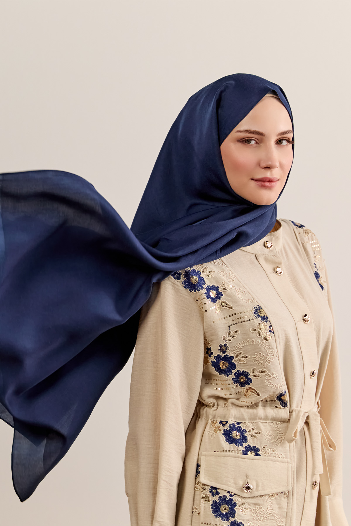 Desensiz Çerveli Modal Şal, Tesettür Giyim