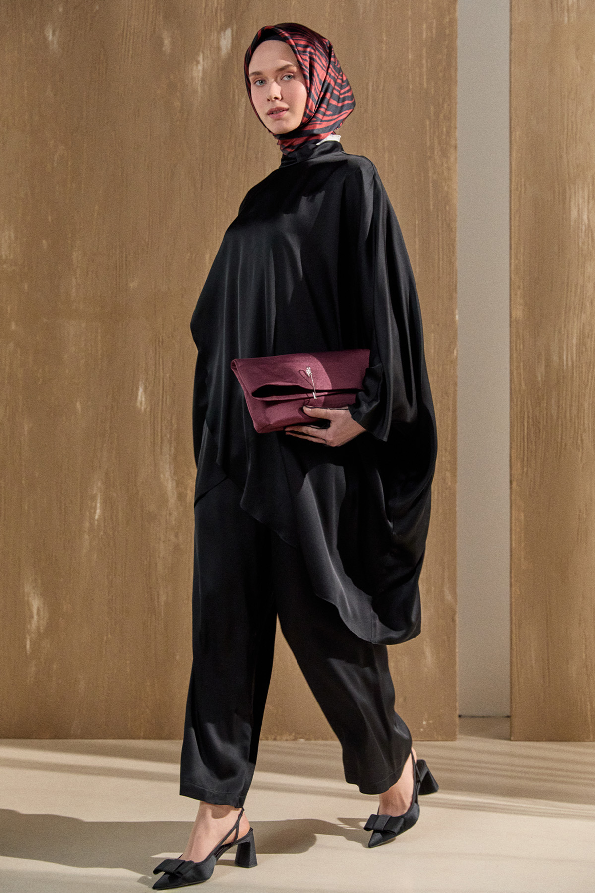 Asimetrik Anvelop İkili Takım, Tesettür Giyim