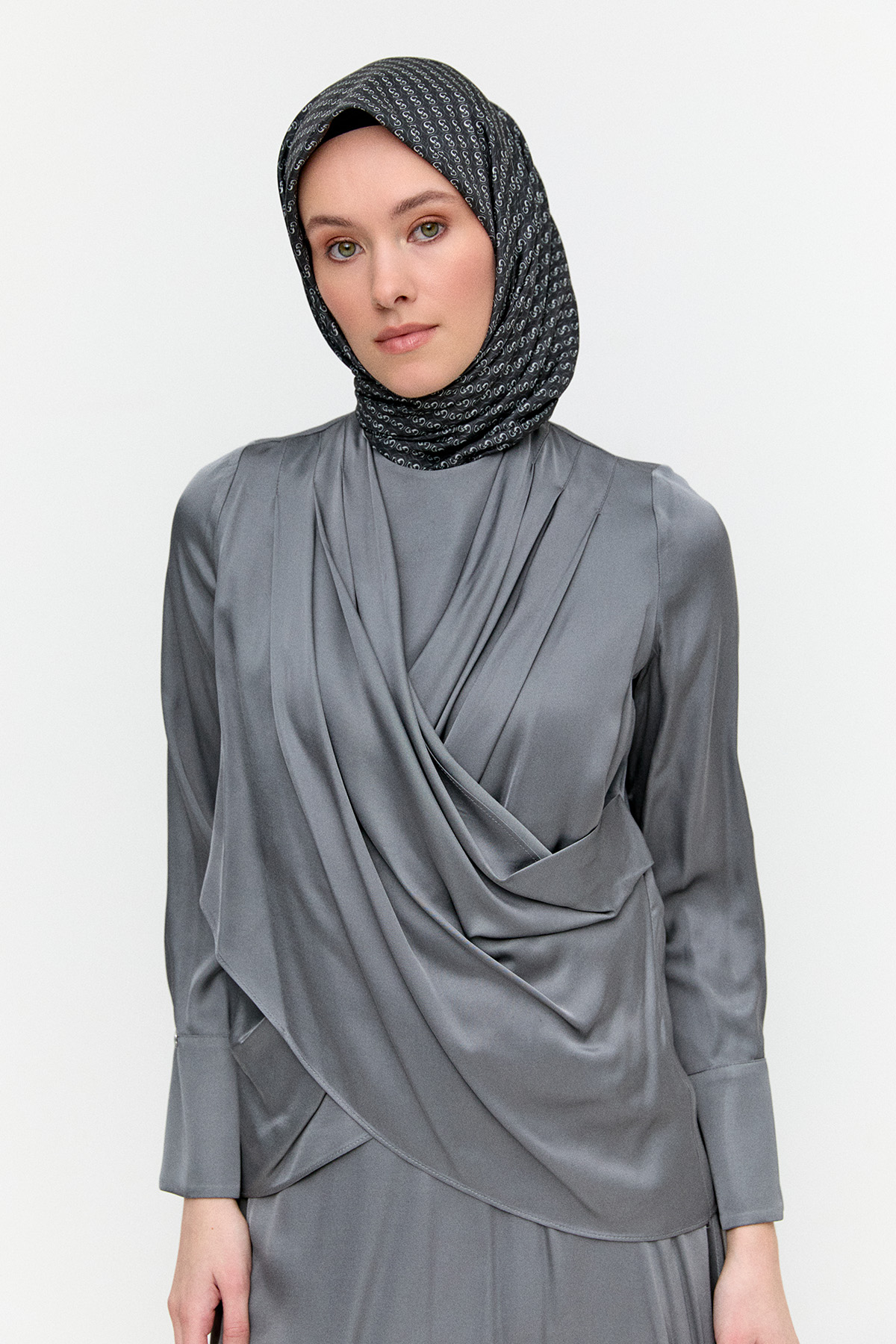 Anvelop Drapeli İkili Takım, Tesettür Giyim