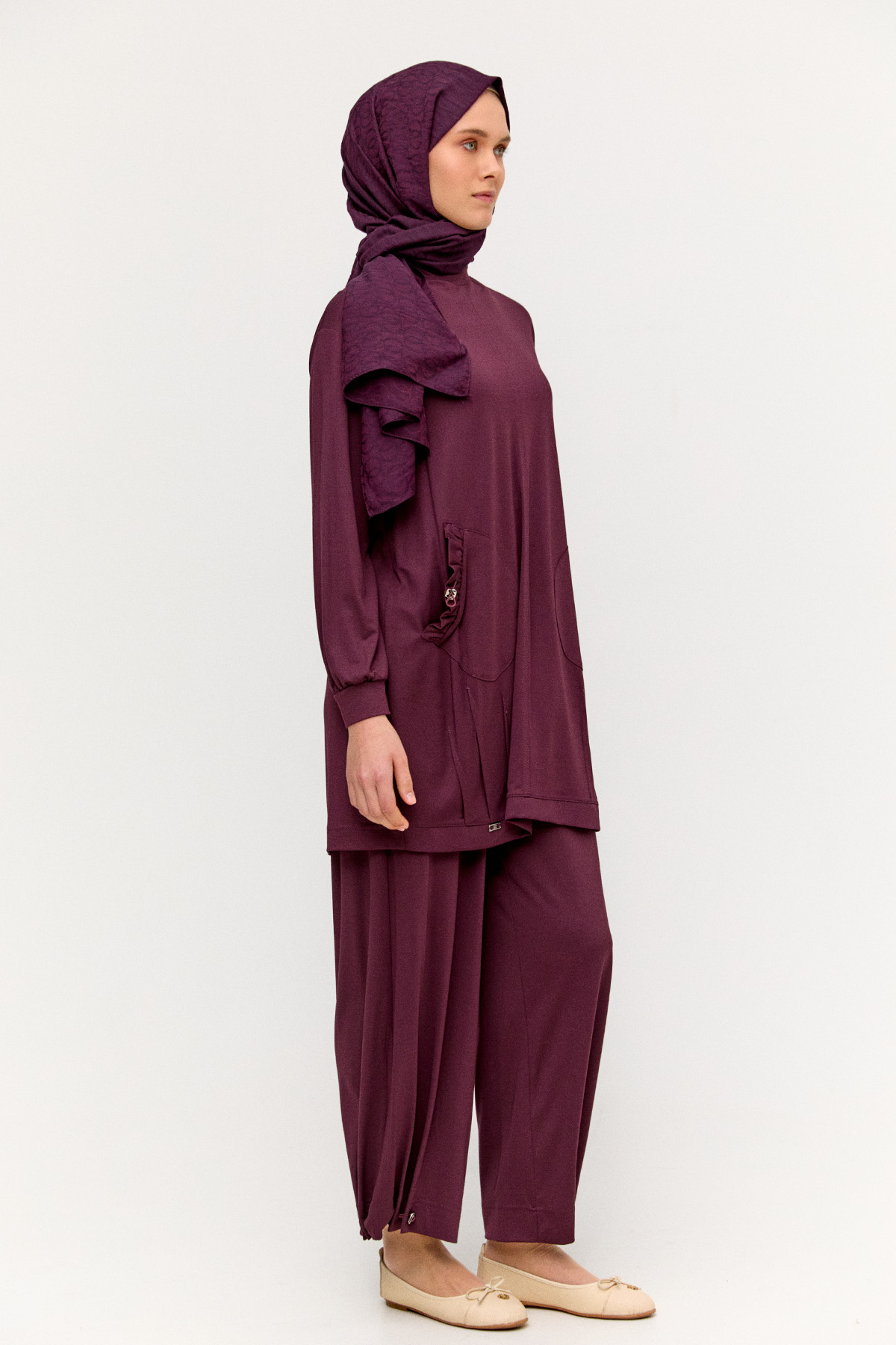 Stoperli İkili Takım, Tesettür Giyim