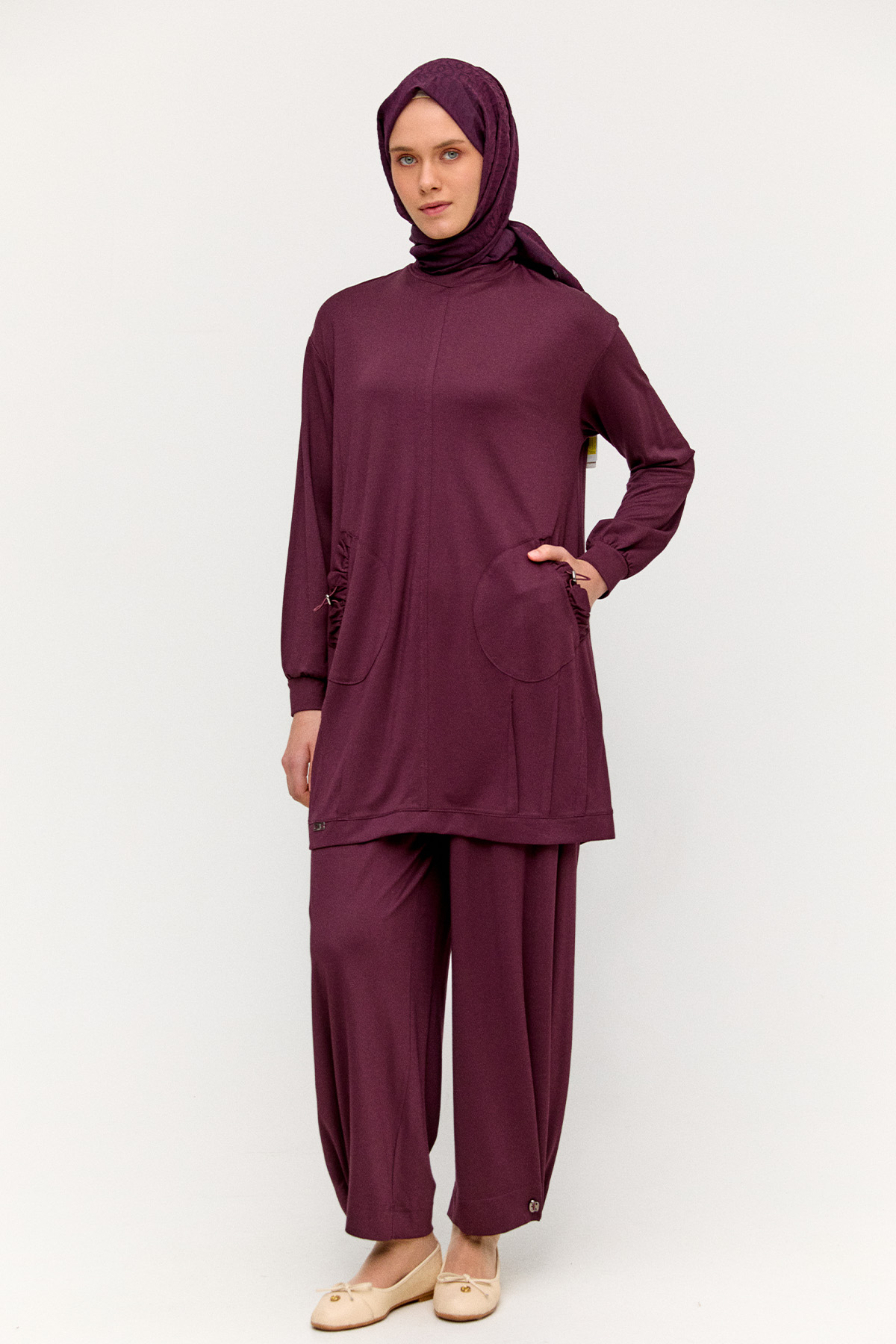 Stoperli İkili Takım, Tesettür Giyim