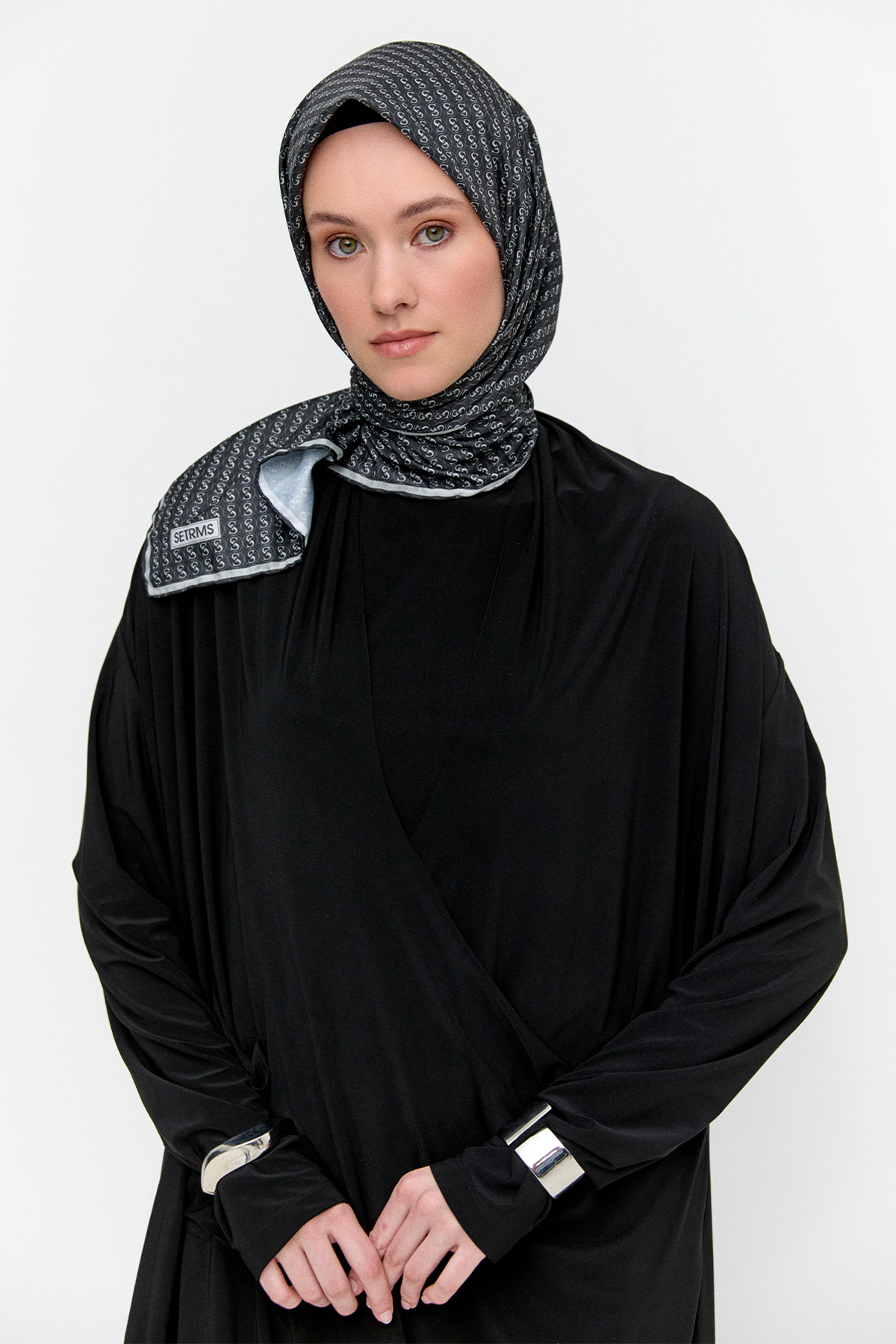 Şal Yakalı Üçlü Sandy Takım, Tesettür Giyim