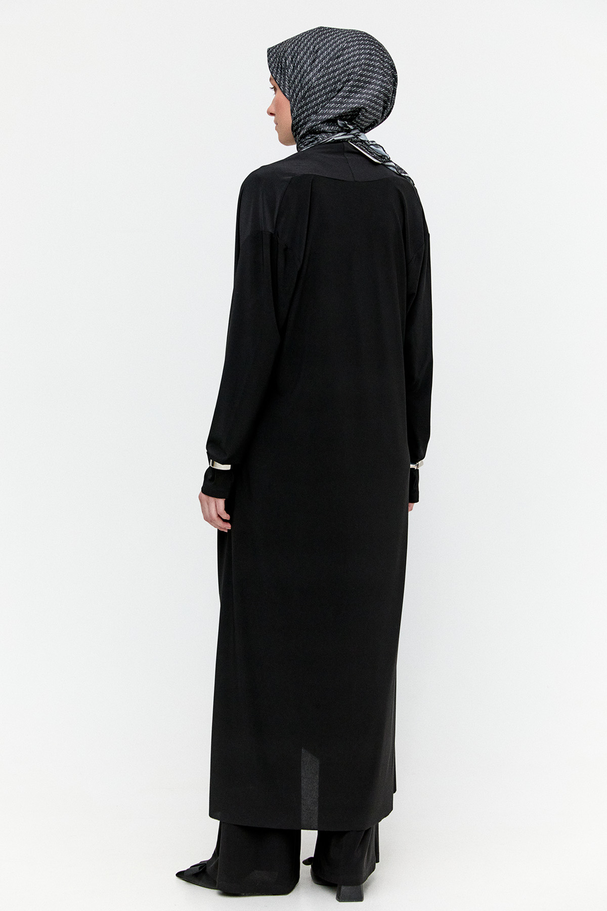 Şal Yakalı Üçlü Sandy Takım, Tesettür Giyim