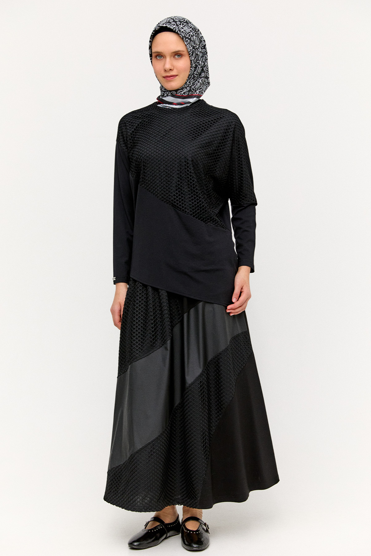 Asimetrik Sandy Tunik, Tesettür Giyim